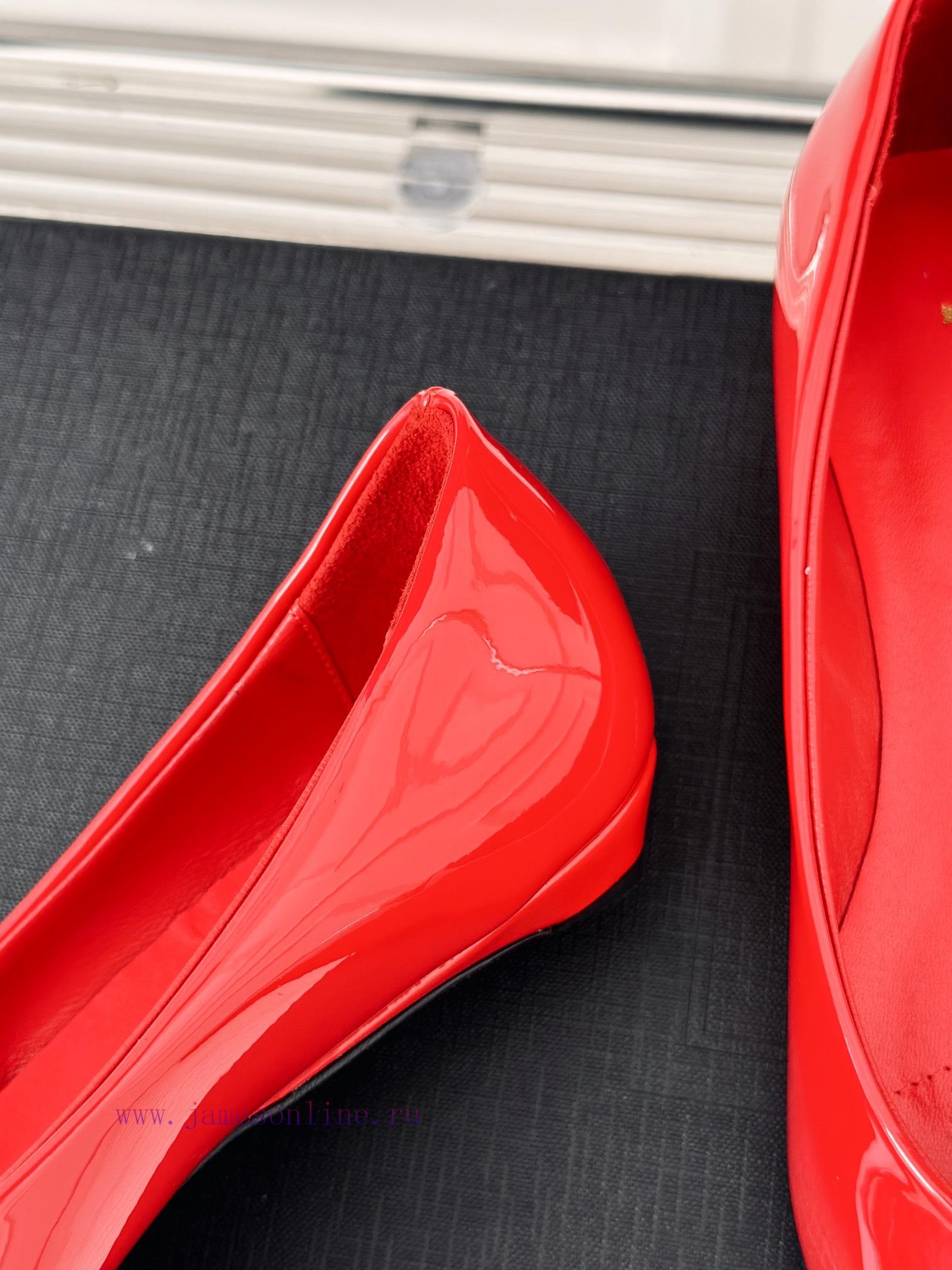 PRADA/PRADA Classic Spring/SummerTriangle logo sandals single shoe seriesThe simple design itk8cb3xk - Image 7