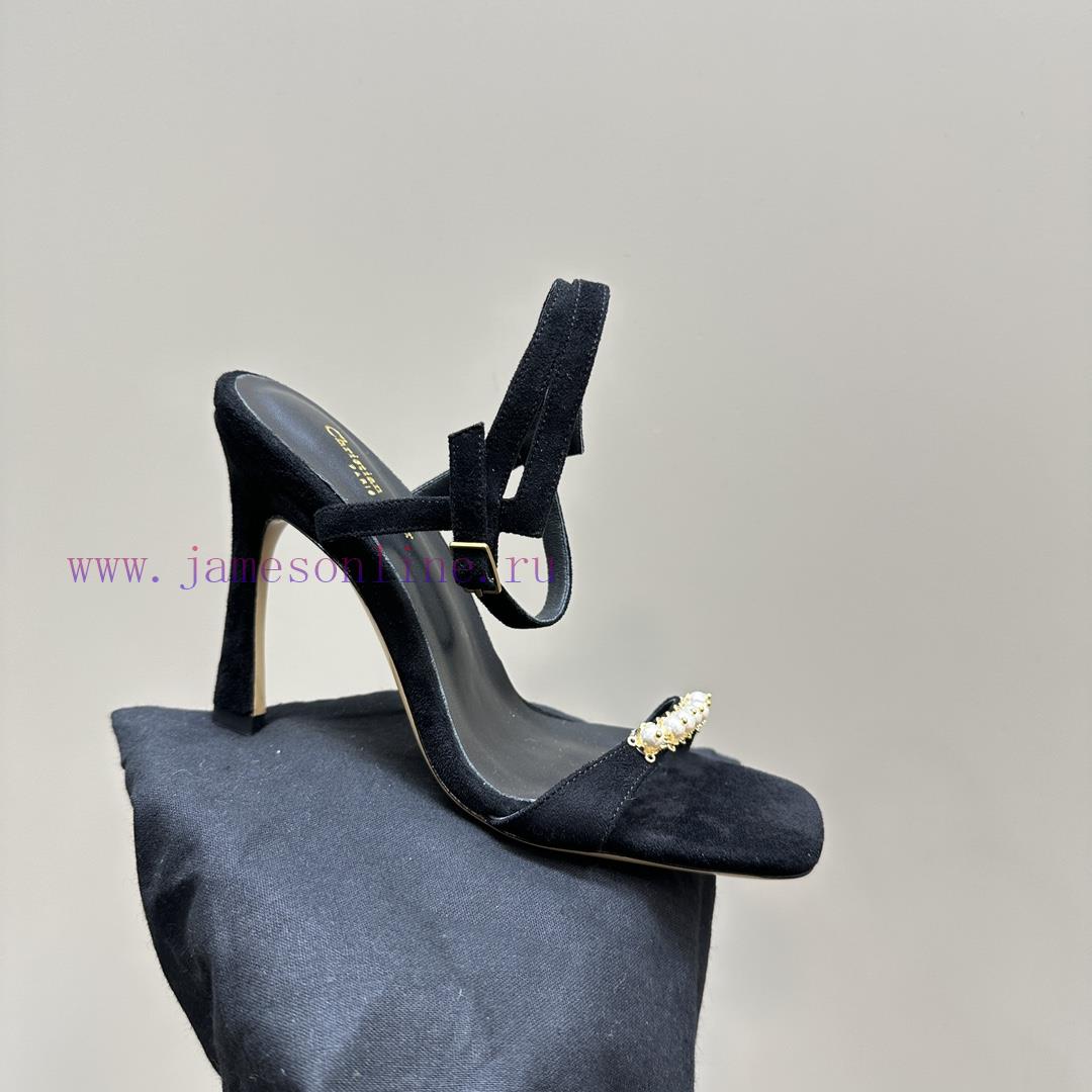 Dior/Dior 24S Spring/Summer New Product Pearl Strap High Heel SandalsThe fabric is imported xexjxq5c - Image 8