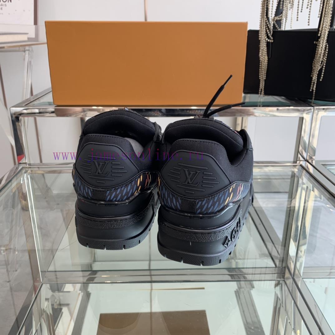 Louis Vuitton 2024 New LV Trainer Fat Couple Bread Shoes Casual Sports Shoes Board ShoesThe ipba42s6 - Image 7