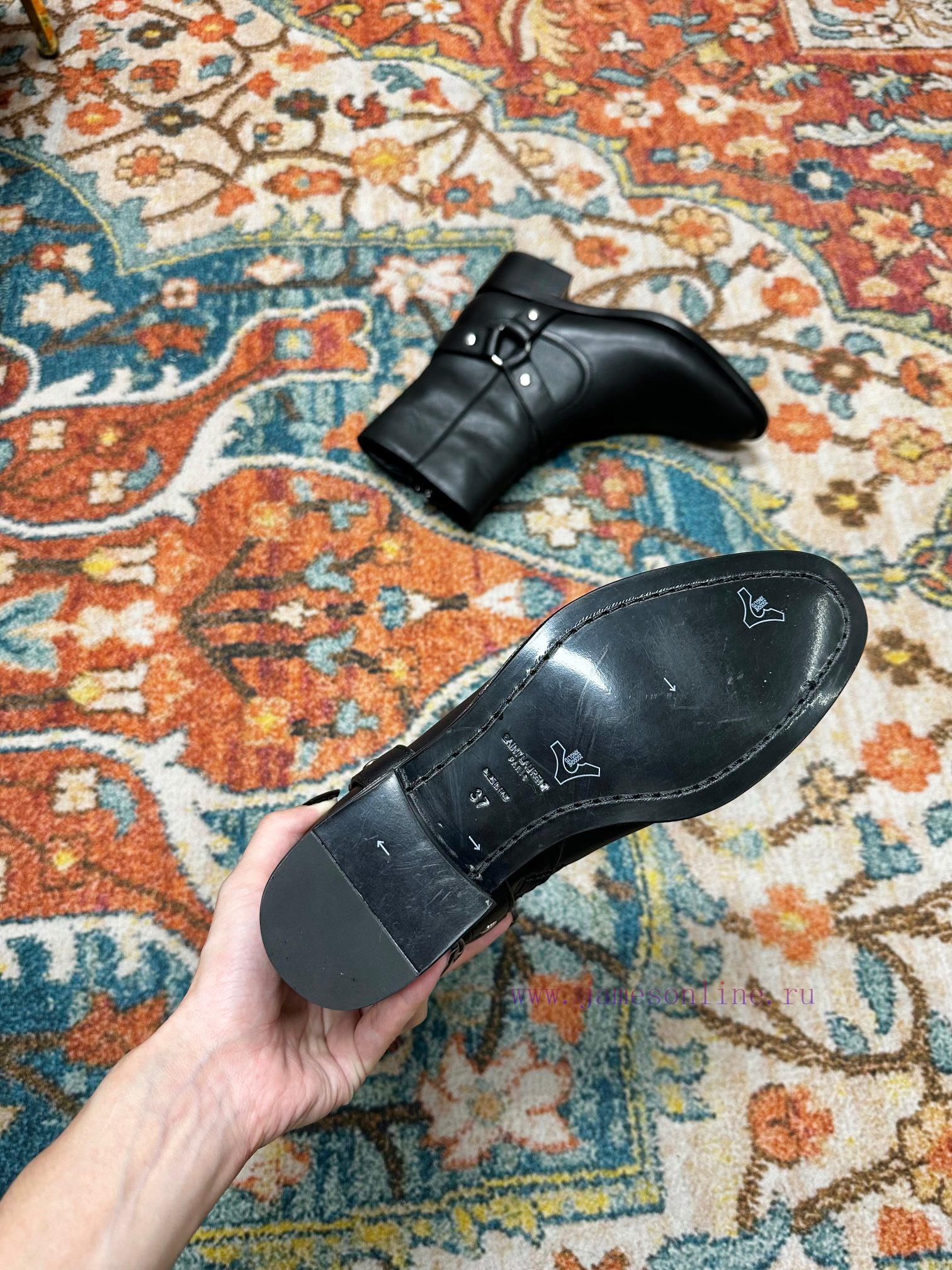 ️——Saint Laurent YSL One Belt Sleeve Short Boots Martin Boot SeriesTop tier fashion show serdjbqpr6s - Image 10