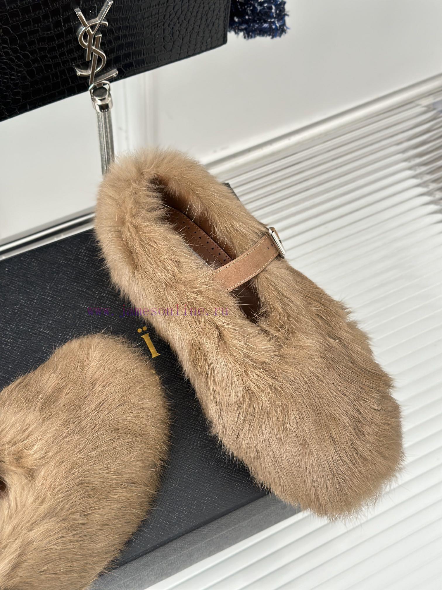 AlAIA | Alaia 23S New Retro ProductOne lined Mary Jane shoes, hairy shoesFull of girlish styf9qlu8oc - Image 6