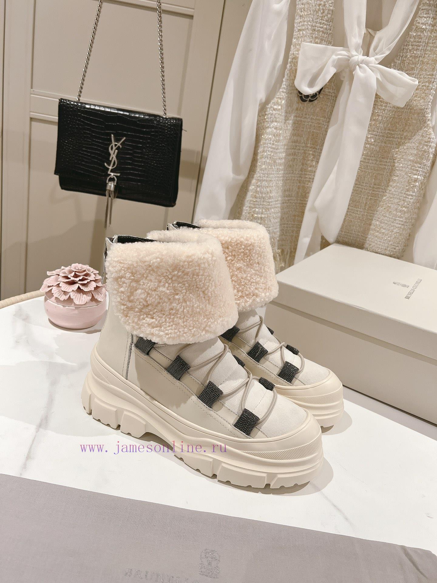 The 2023 Brunello Cucinelli wool short boots from "The Highest Quality in the Market" are ink9npycwx - Image 3