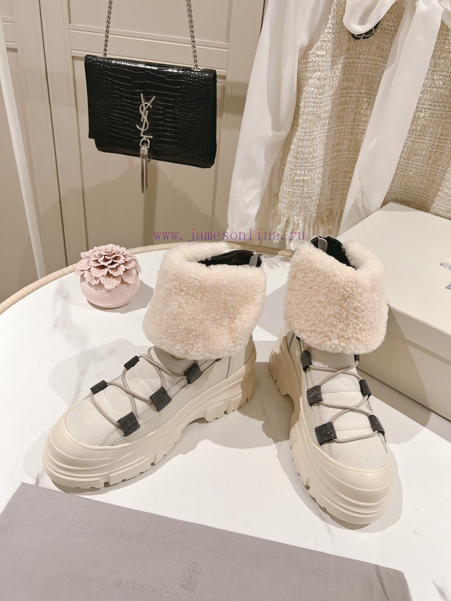 The 2023 Brunello Cucinelli wool short boots from "The Highest Quality in the Market" are ink9npycwx - Image 4