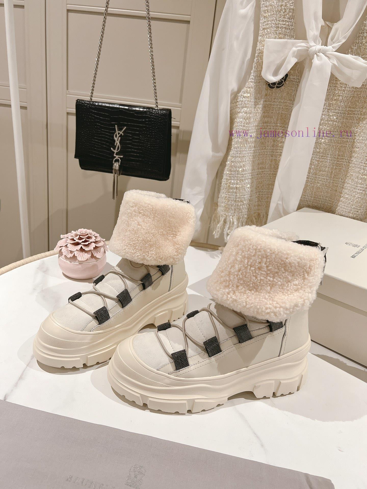 The 2023 Brunello Cucinelli wool short boots from "The Highest Quality in the Market" are ink9npycwx - Image 5
