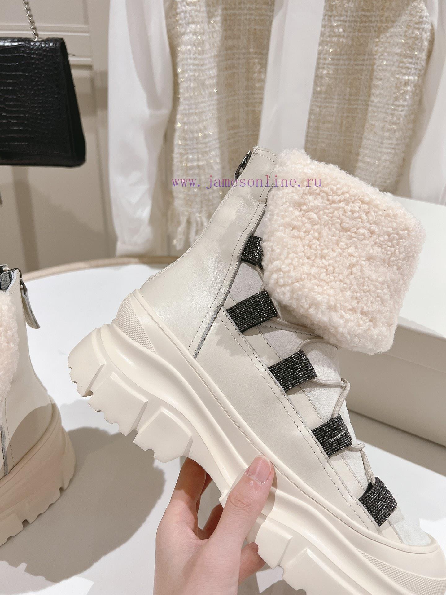 The 2023 Brunello Cucinelli wool short boots from "The Highest Quality in the Market" are ink9npycwx - Image 8