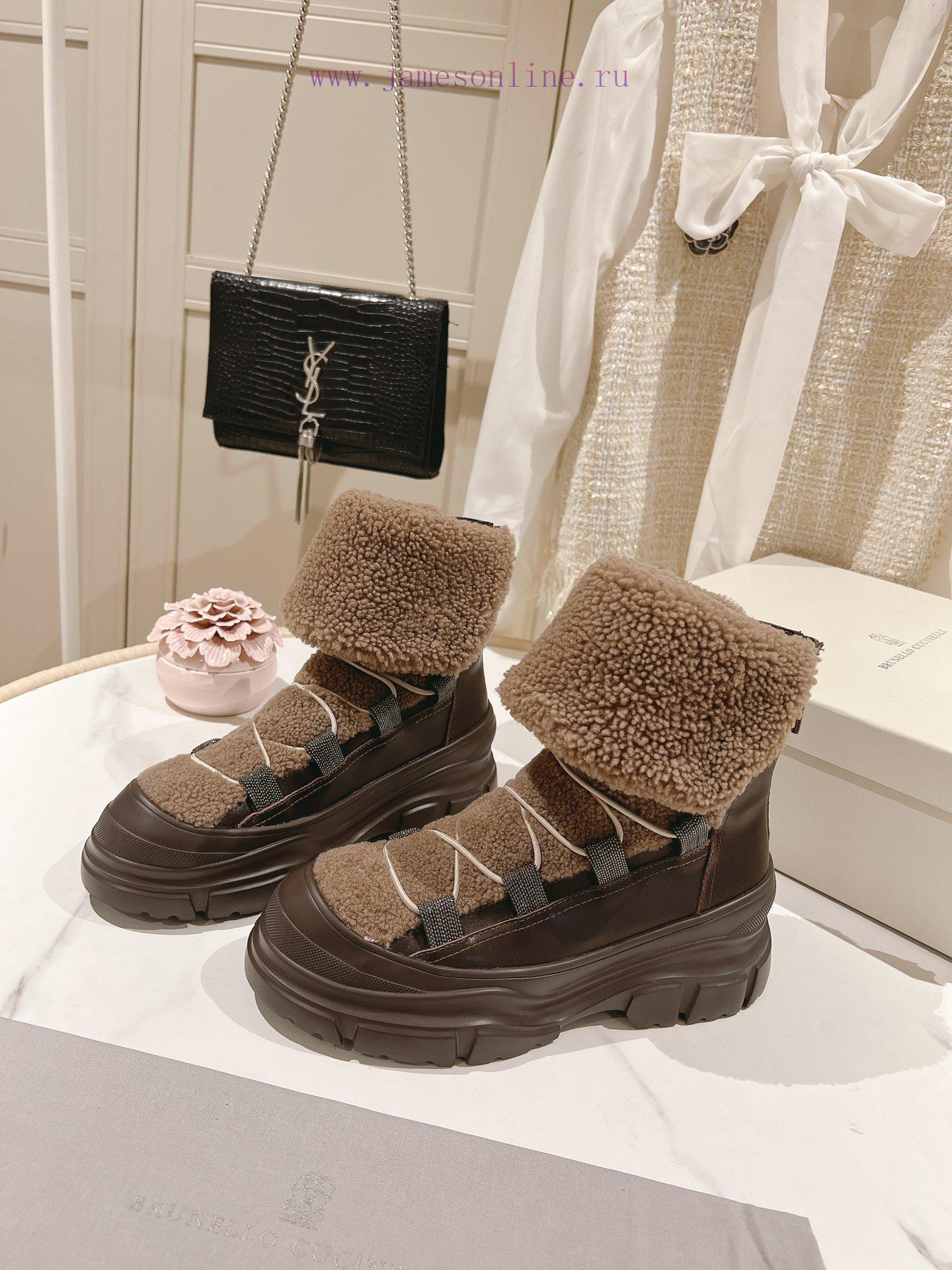 The 2023 Brunello Cucinelli wool short boots from "The Highest Quality in the Market" are invzfayz1v - Image 5