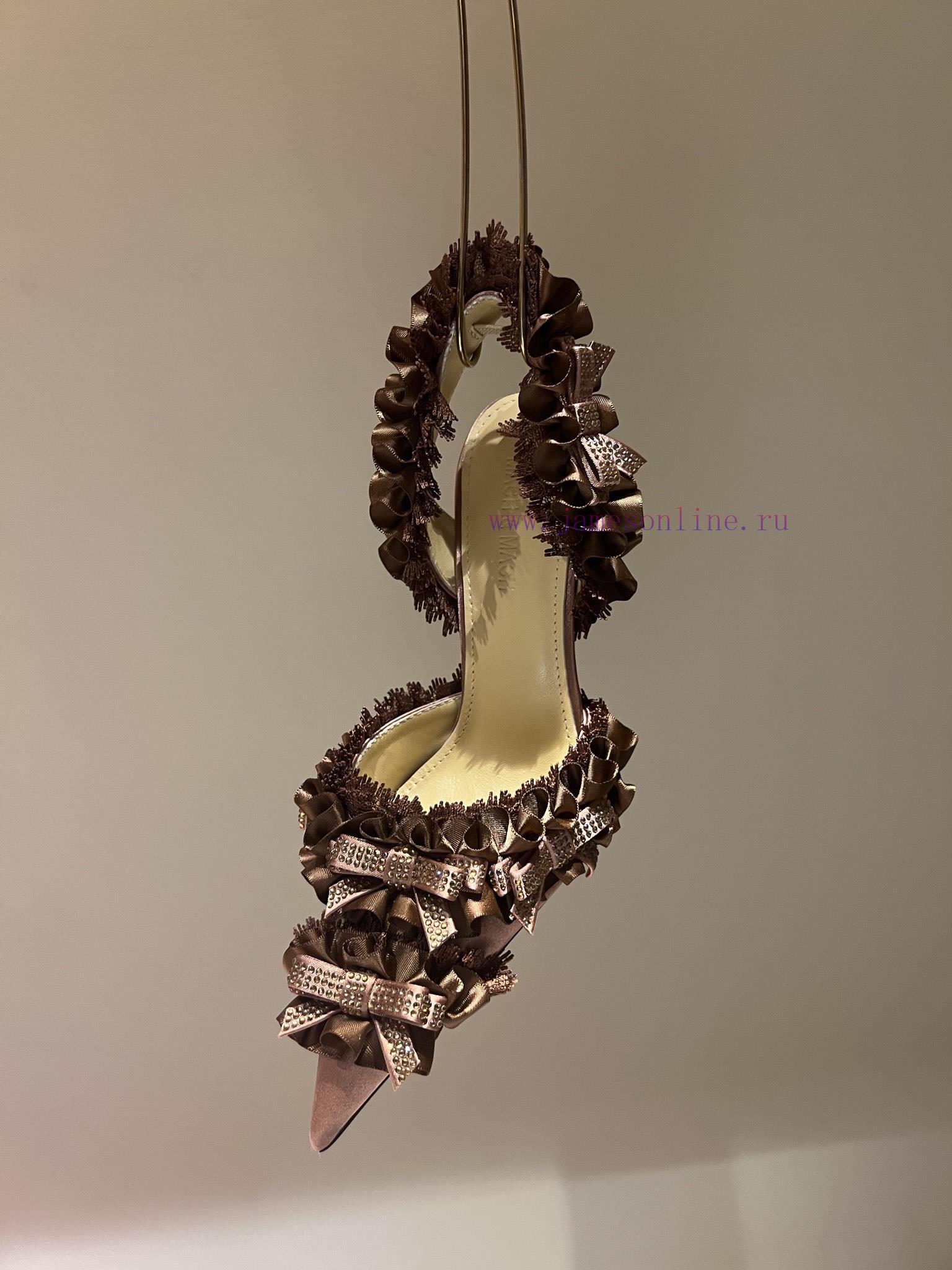 The mostCrystal Lace Lace High Heel SandalsExquisite princess shoes, none of themThere is ne5ccix7b7 - Image 8