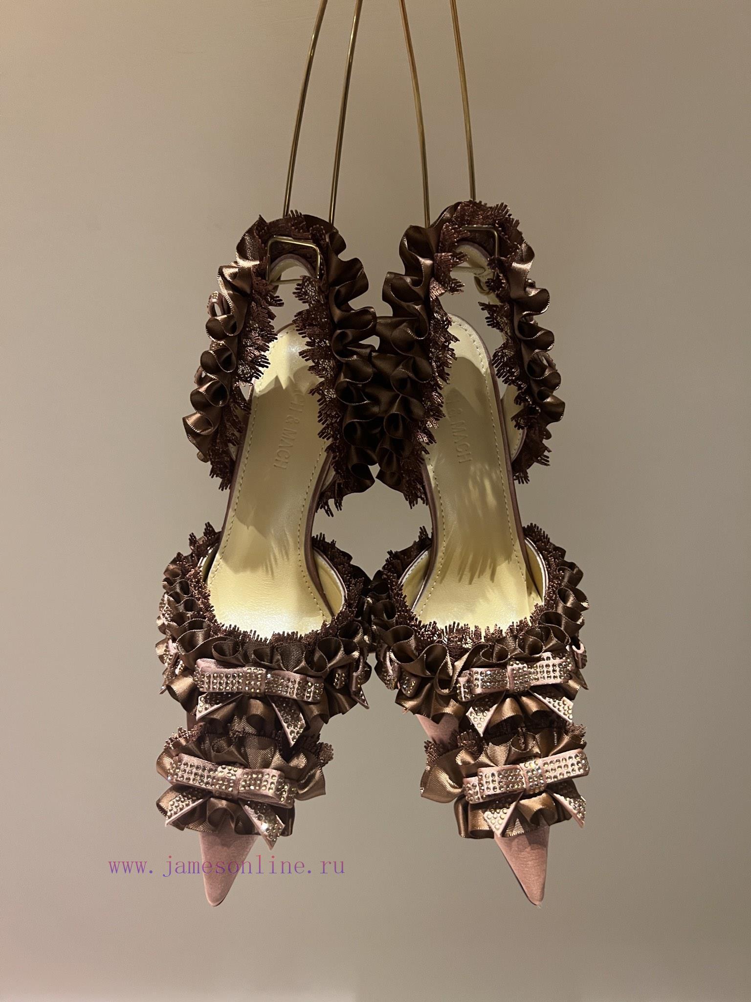 The mostCrystal Lace Lace High Heel SandalsExquisite princess shoes, none of themThere is ne5ccix7b7 - Image 9