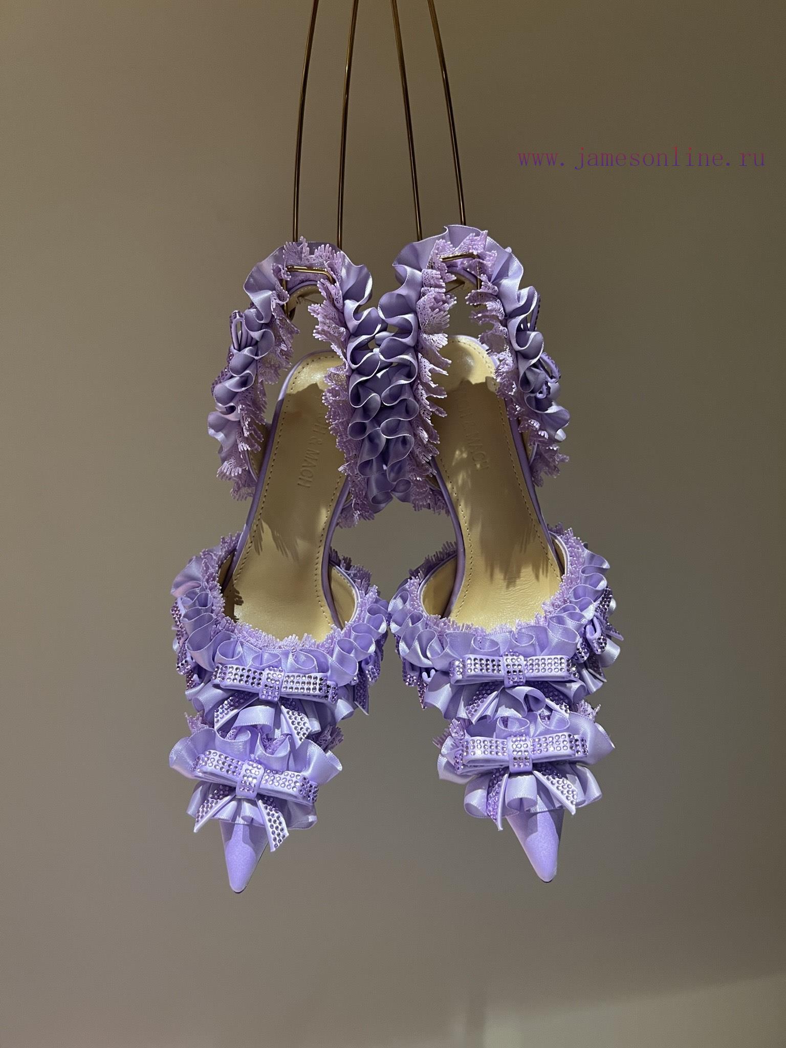 The mostCrystal Lace Lace High Heel SandalsExquisite princess shoes, none of themThere is neh9dg3av0 - Image 7