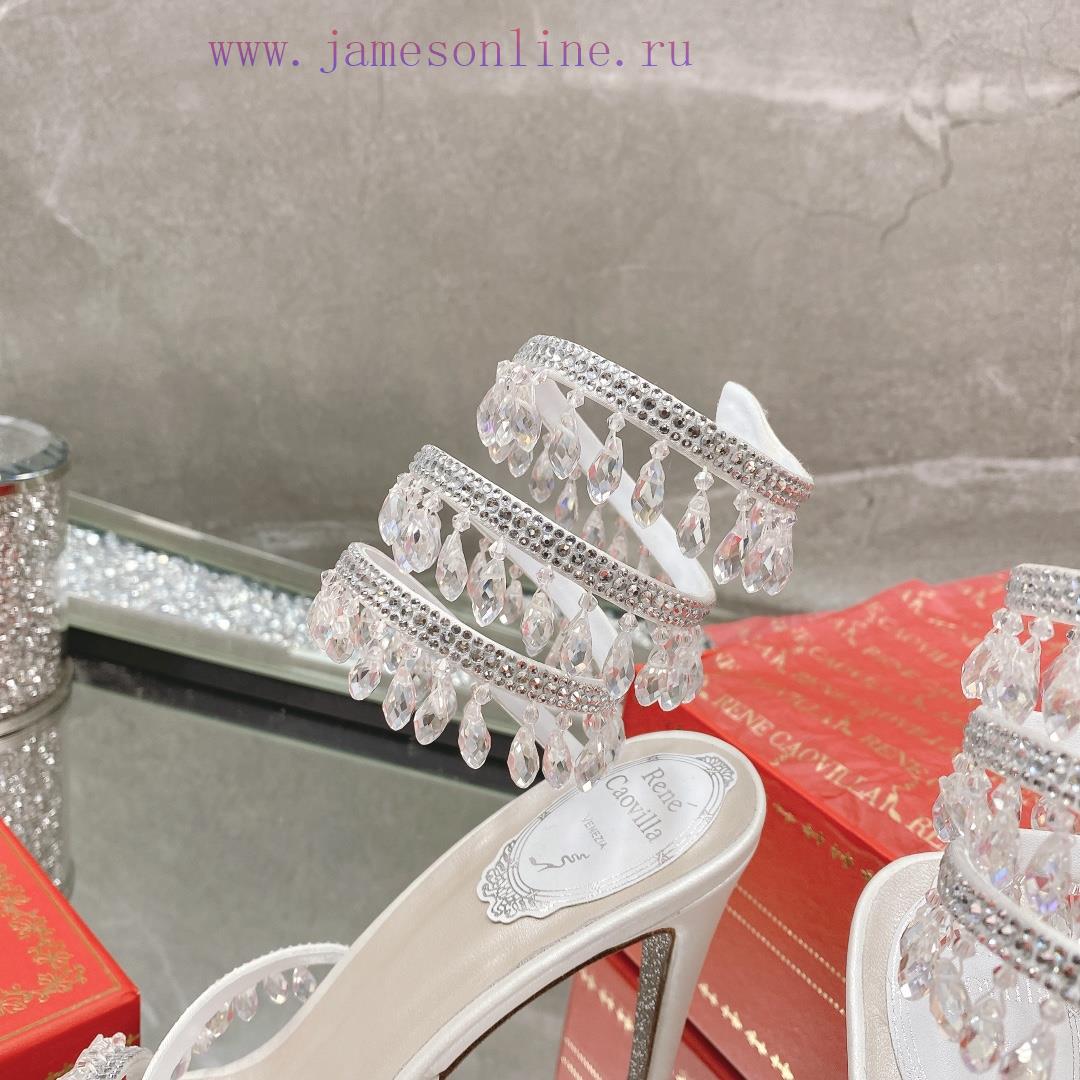 R ᴇɴᴇ C ᴀᴏᴠɪʟʟᴀ | 2023 ?? RC CHANDELIER Crystal Light Serpentine Strap Waterproof Platform H5cm12pr6 - Image 8