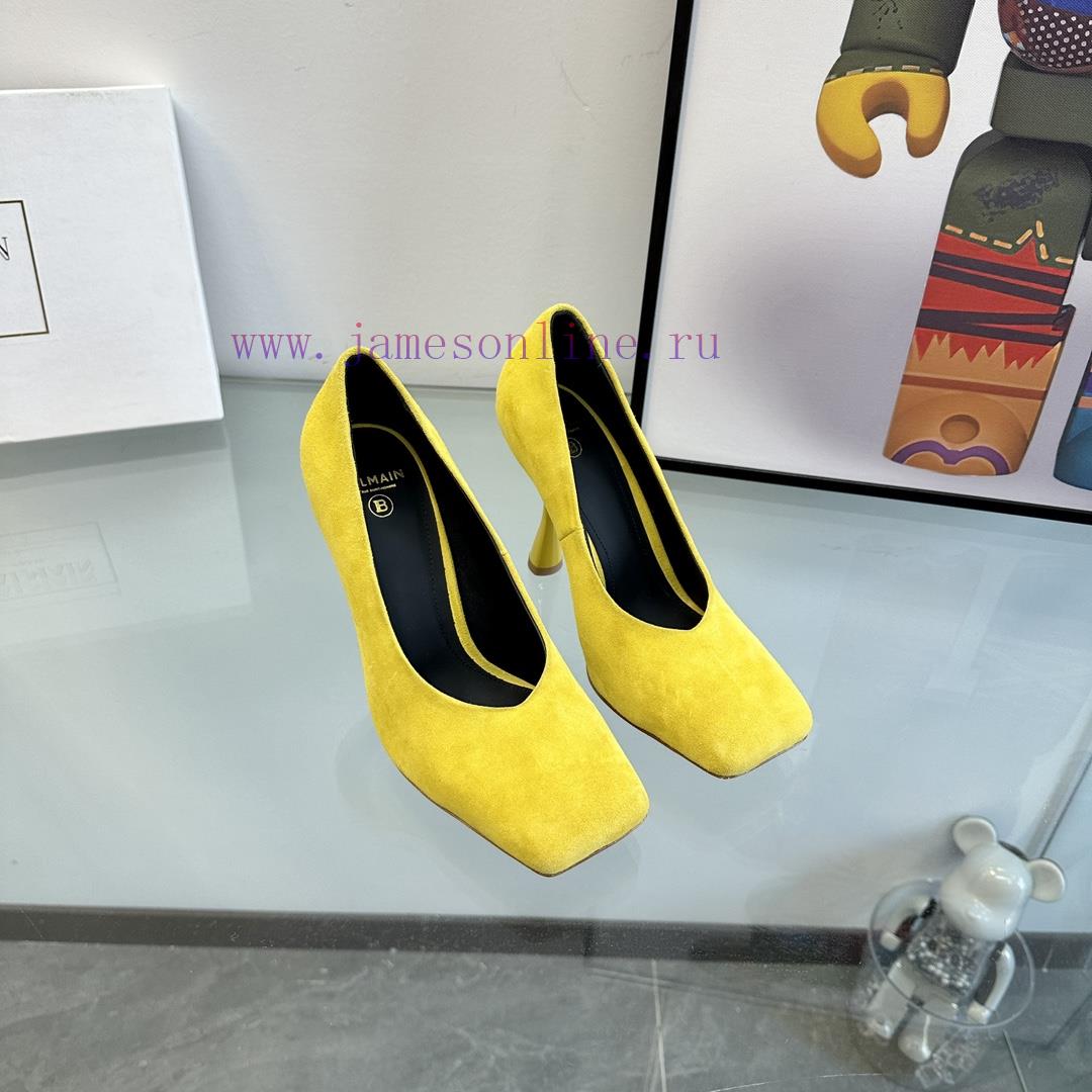 ???????Balmain ?????? Square headed wine glasses, custom-made shoesThis colored leather wineam8en093 - Image 3