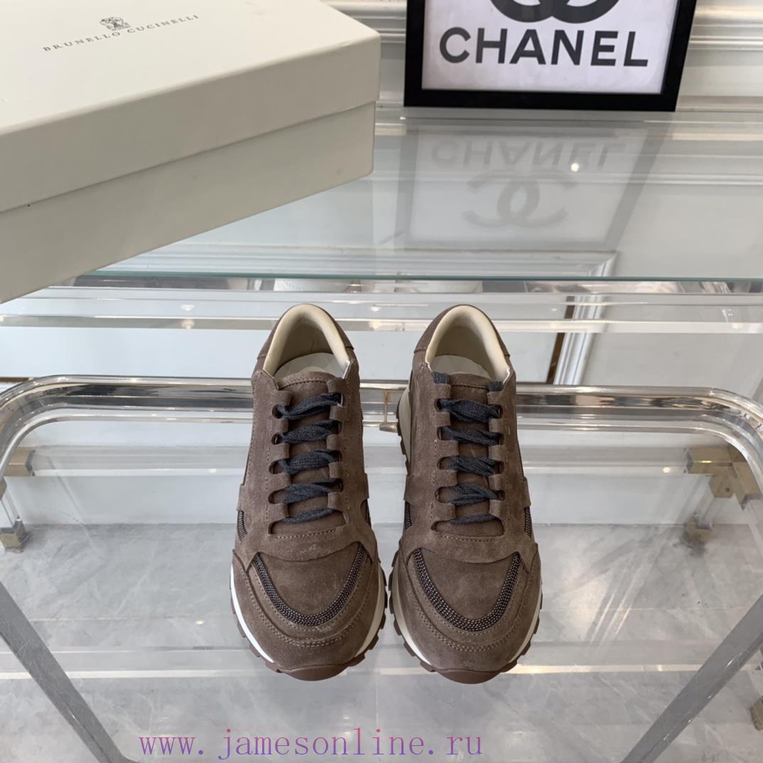 Brunello Cucinelli's new casual shoes are top-notch, genuine, and extremely popular. You cancxq7kgsz - Image 2