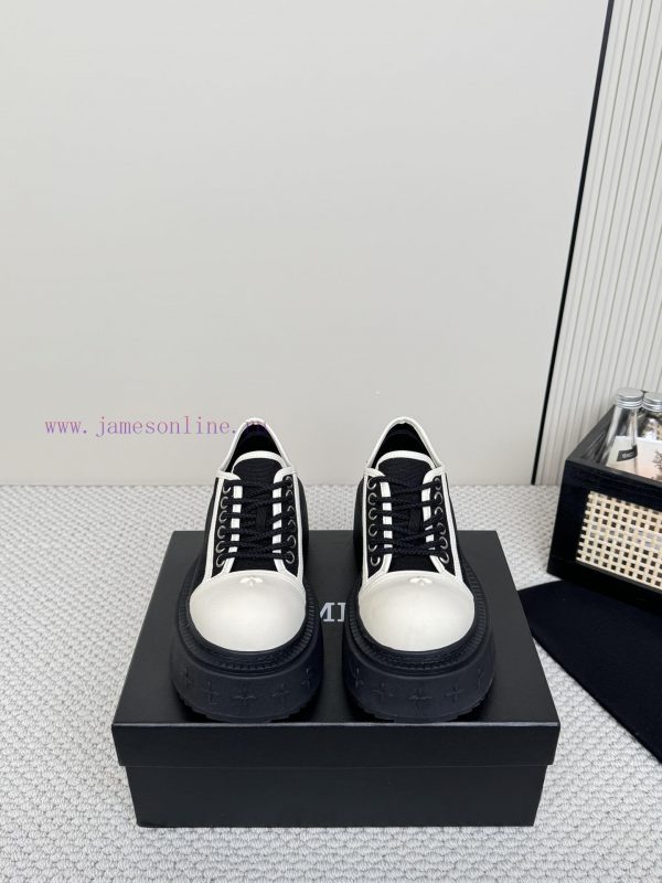 SMFK China-Chic Tide's latest popular cross flower big head thick soled derby shoesVersatilessid5822