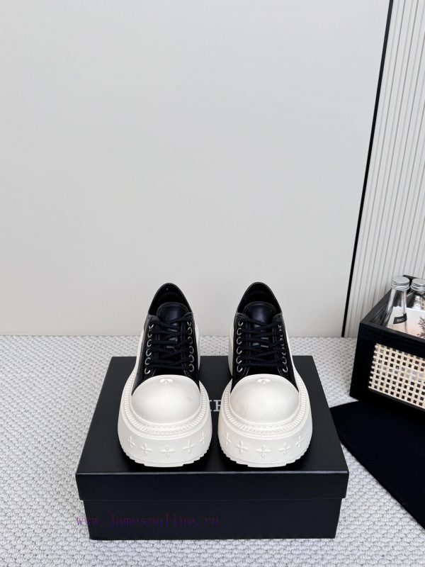 SMFK China-Chic Tide's latest popular cross flower big head thick soled derby shoesVersatileh8z2tc4t