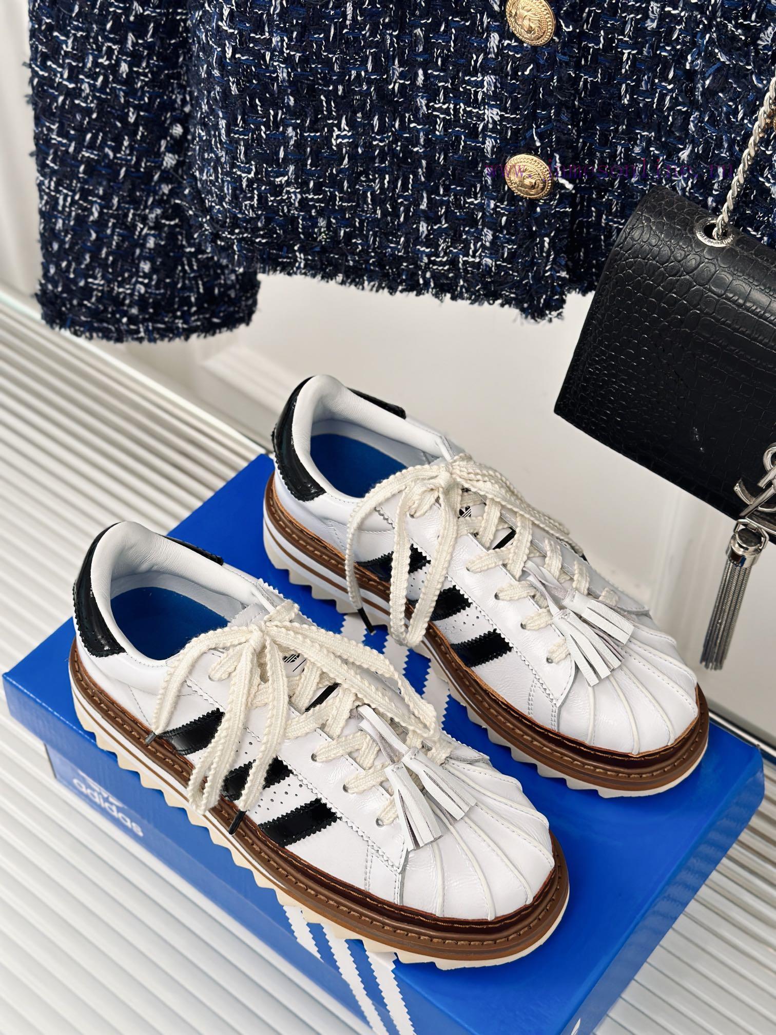 Adidas 234P New Product Classic Retro Casual Shoes Tassel Sports ShoesFashion bloggers are sm3ab4tz1 - Image 5