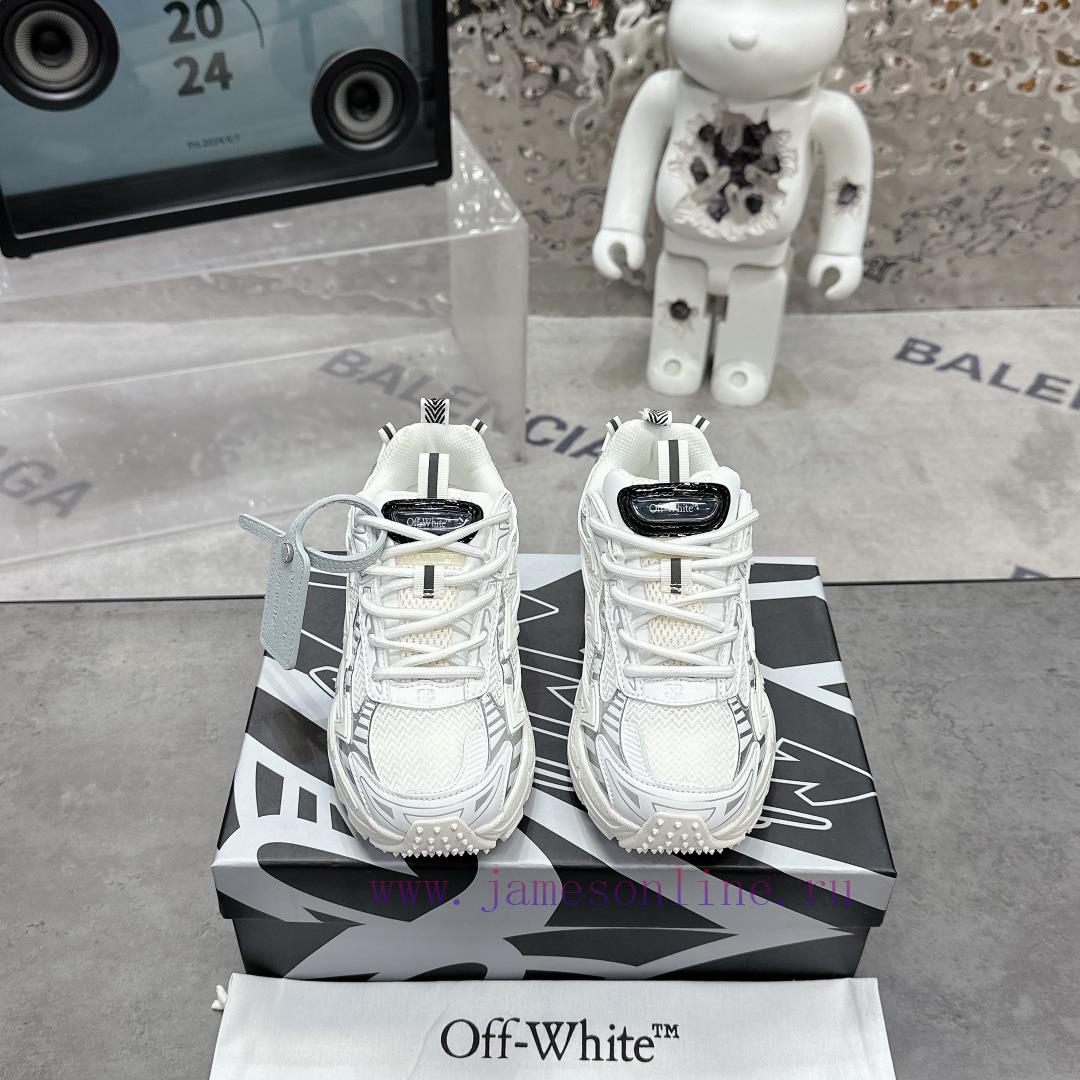 Off White C/O VirGil Abloh 2024 OW Running Shoes100% original box, correct version, originallwgbuukm - Image 2