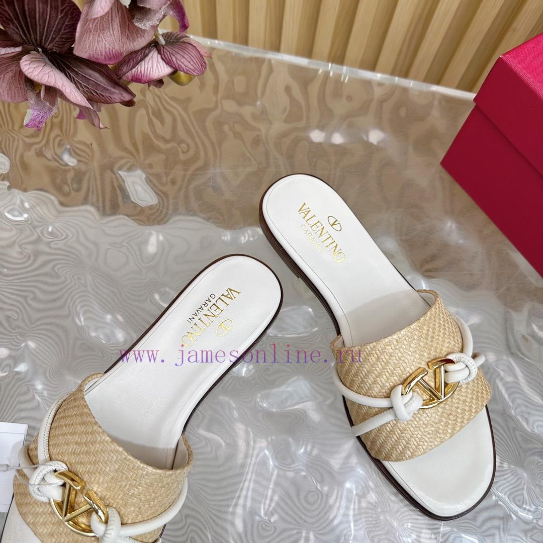 -- New Warren——————2024 Top Quality Valentino Woven Slippers with Exquisite Texture ️ Very e0r4m6far - Image 10