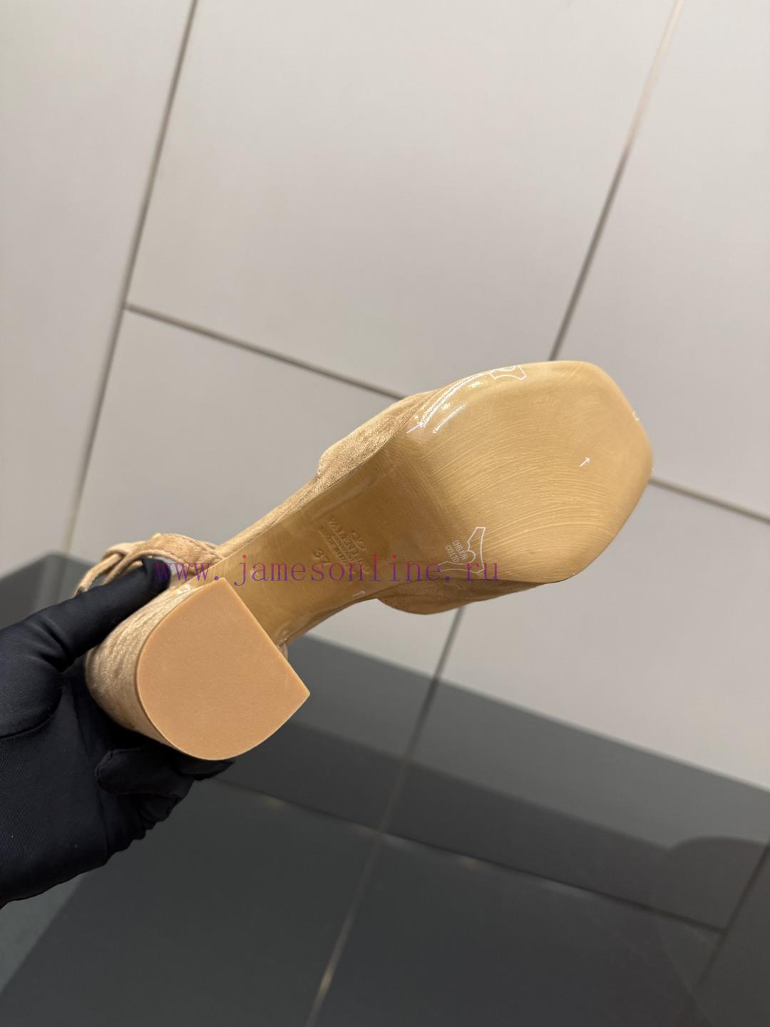 πεδιλα καρμπον | GUCCI2025 Latest Water Platform SandalsThis Women's Open Toed Sandal Showcases Brand Heritage A ns8023r3 | παιδικες δερματινες παντοφλες - Image 10