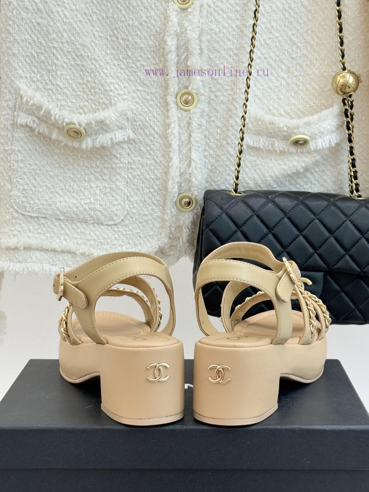 imac παντόφλα χιαστί 108881 | Chanel | Chanel 25K New Product Double C ChainThick Soled Flat SandalsWhen The Brilliance Of Th b6i6hg29 | ψηλοτακουνα πεδιλα μαύρα 2017 - Image 7
