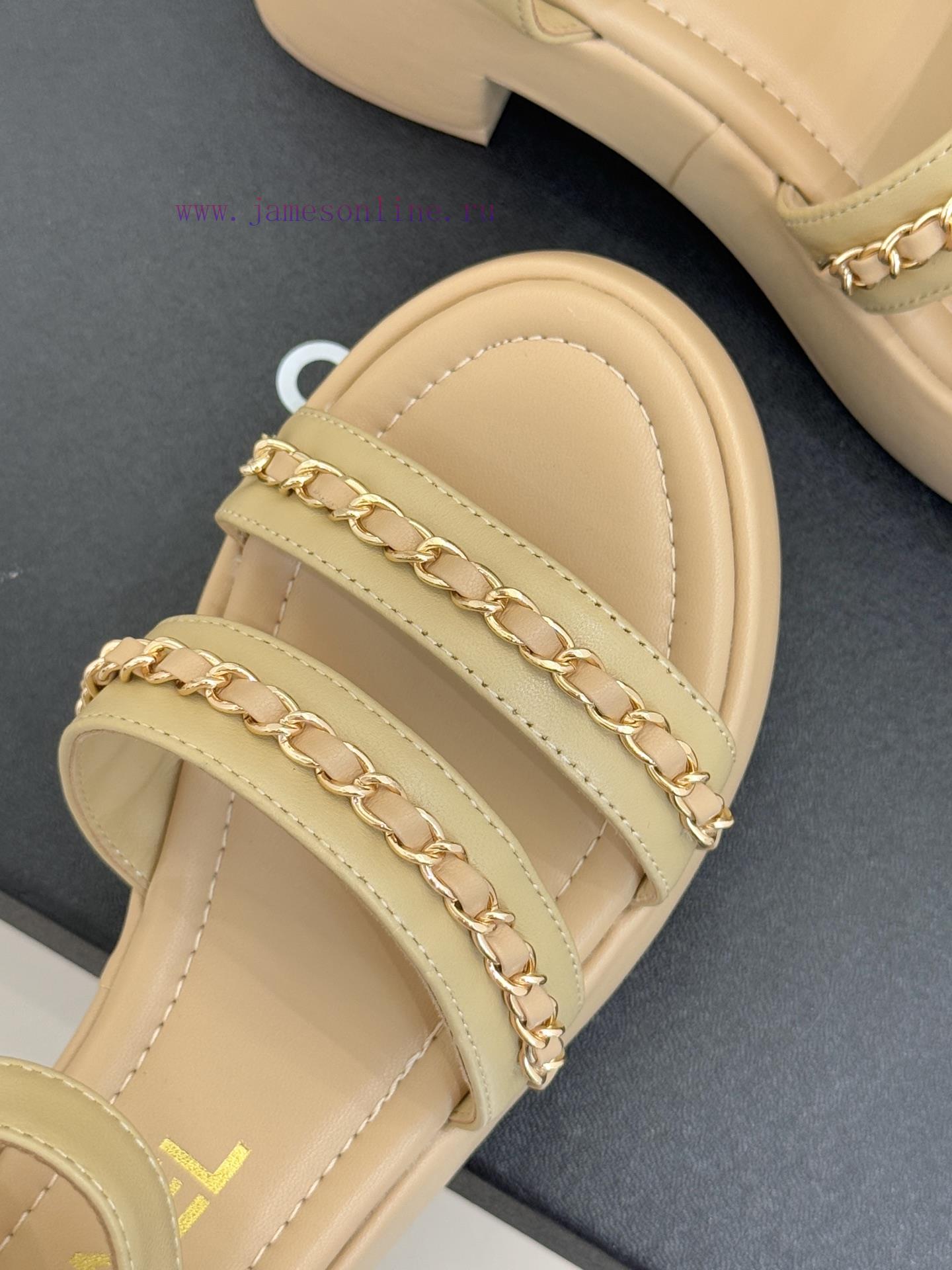 imac παντόφλα χιαστί 108881 | Chanel | Chanel 25K New Product Double C ChainThick Soled Flat SandalsWhen The Brilliance Of Th b6i6hg29 | ψηλοτακουνα πεδιλα μαύρα 2017 - Image 8