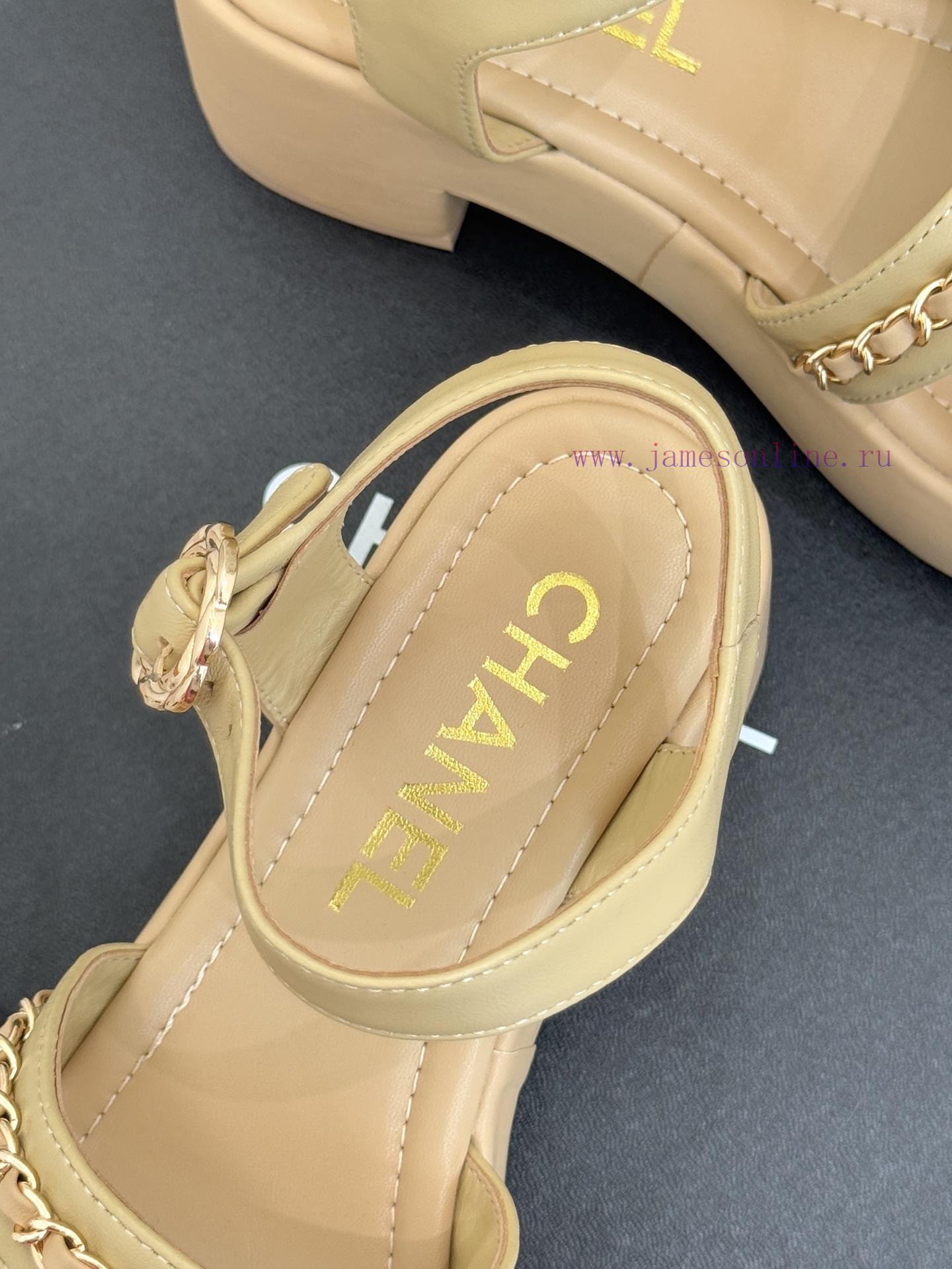 imac παντόφλα χιαστί 108881 | Chanel | Chanel 25K New Product Double C ChainThick Soled Flat SandalsWhen The Brilliance Of Th b6i6hg29 | ψηλοτακουνα πεδιλα μαύρα 2017 - Image 9