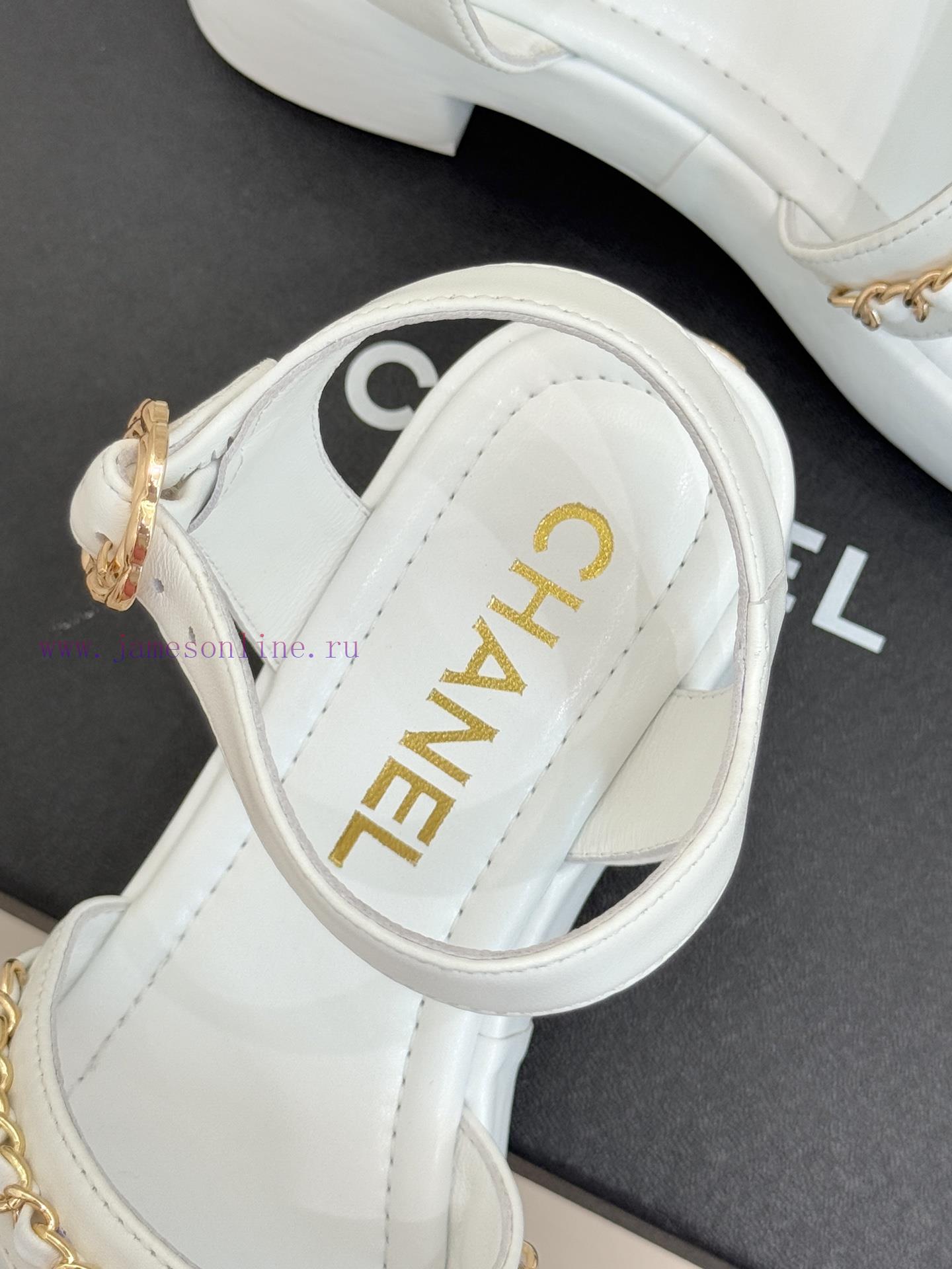 μπρελοκ πέδιλο | Chanel | Chanel 25K New Product Double C ChainThick Soled Flat SandalsWhen The Brilliance Of Th 9c1au6yu | παπουτσια για περπατημα ανδρικα - Image 9