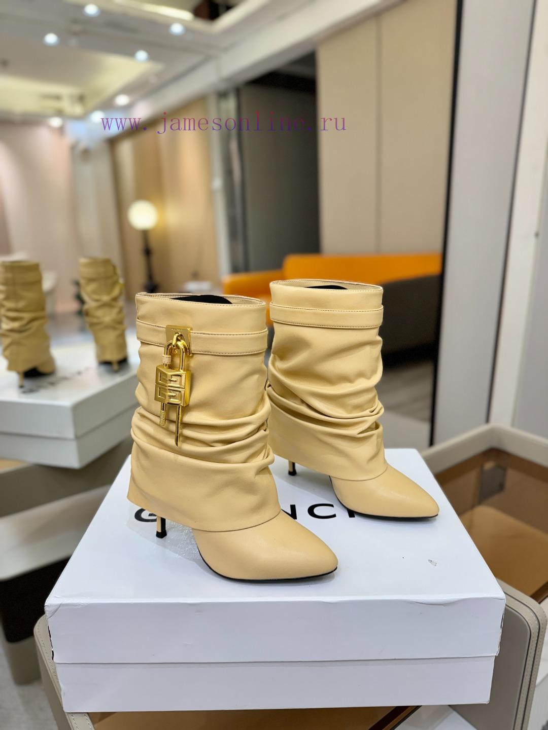 φορανε και παντοφλες | PriceAuthentic CustomizationGIVENCHY 𝐒𝐒𝐧𝐞𝐰 High-heeled Slim Heeled Boots The Most Popular On Th c3odx2sd | παπουτσια μπαλετου θεσσαλονικη - Image 3