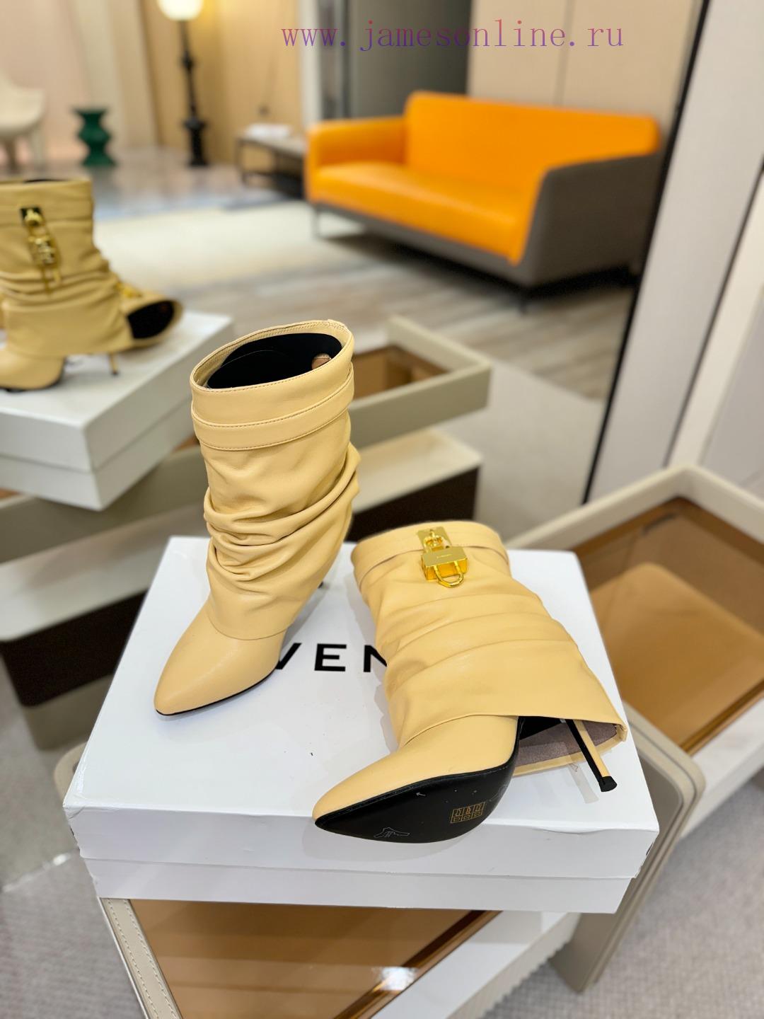 φορανε και παντοφλες | PriceAuthentic CustomizationGIVENCHY 𝐒𝐒𝐧𝐞𝐰 High-heeled Slim Heeled Boots The Most Popular On Th c3odx2sd | παπουτσια μπαλετου θεσσαλονικη - Image 5