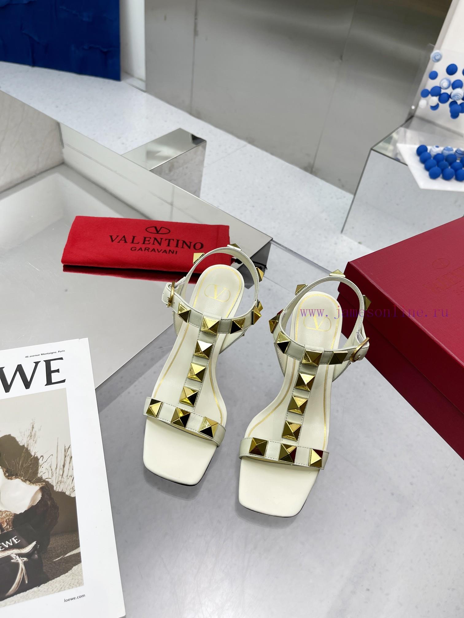 νυφικες παντοφλες ηρακλειο | Valentinotino 〰️ Valentino Riveted Sandals New Top QualityImported Sheepskin UpperImported Shee 2joluur0 | γαλοτσα γυναικεια tsakiris - Image 5