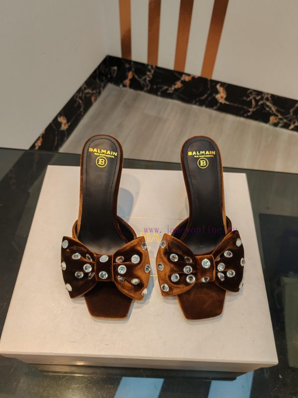 τακουνια διαφανα | Out 𝘽𝙖𝙡 * 𝙖𝙞𝙣 Balman 2024 Spring/Summer Fashion Show Original Korean Velvet Diamond High Heel S 5fc5ka3i | γαλότσες εργασίας kilkis