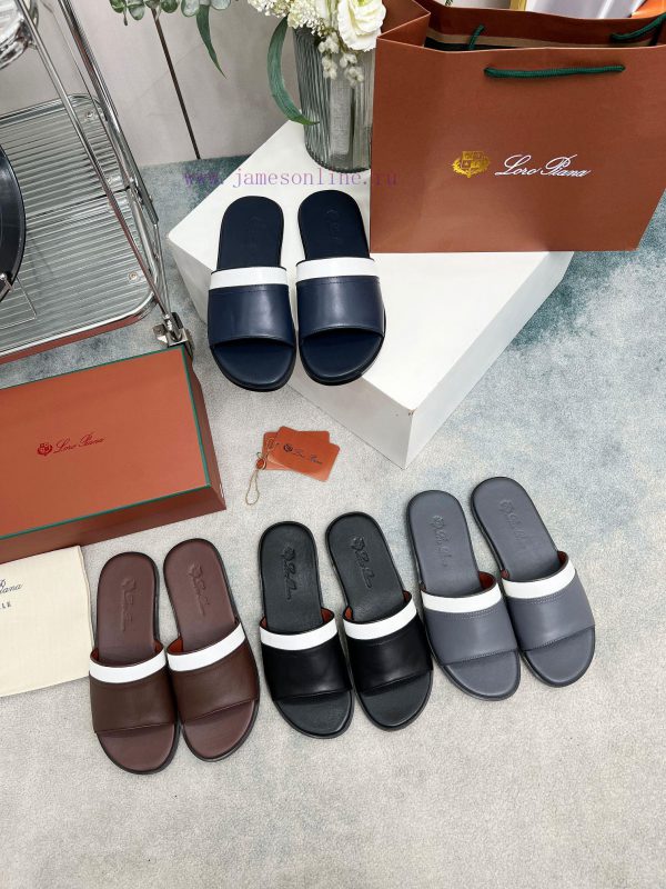 εσπαντρίγια πέδιλο | Loro Piana Male Drag On NewOriginal Calf Leather Color BlockingSizes 39-46Quantity And PriceUpd js1drdp0 | braking lancer duo παπούτσι