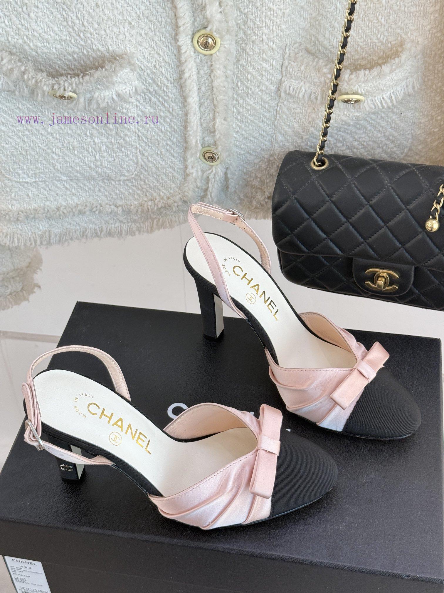σπινα παντοφλα | Chanel | Chanel 25C Early Spring New ProductSatin Bow Sandals SeriesThe French Style Is So Beau gzd8frd4 | παπουτσια χαντμπολ kempa - Image 4