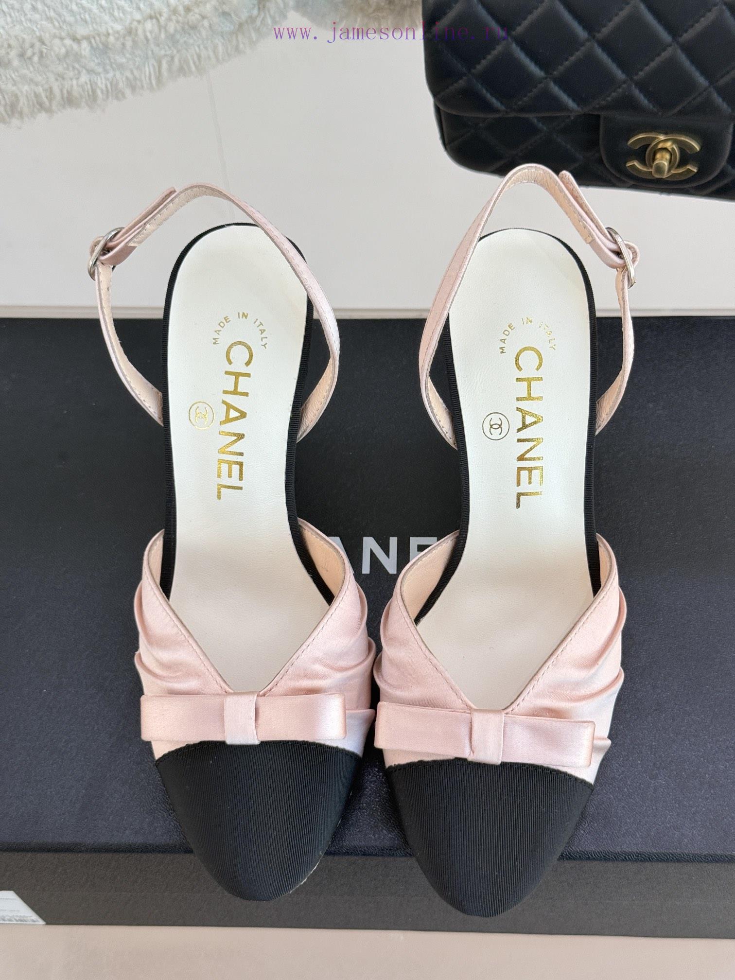 σπινα παντοφλα | Chanel | Chanel 25C Early Spring New ProductSatin Bow Sandals SeriesThe French Style Is So Beau gzd8frd4 | παπουτσια χαντμπολ kempa - Image 5