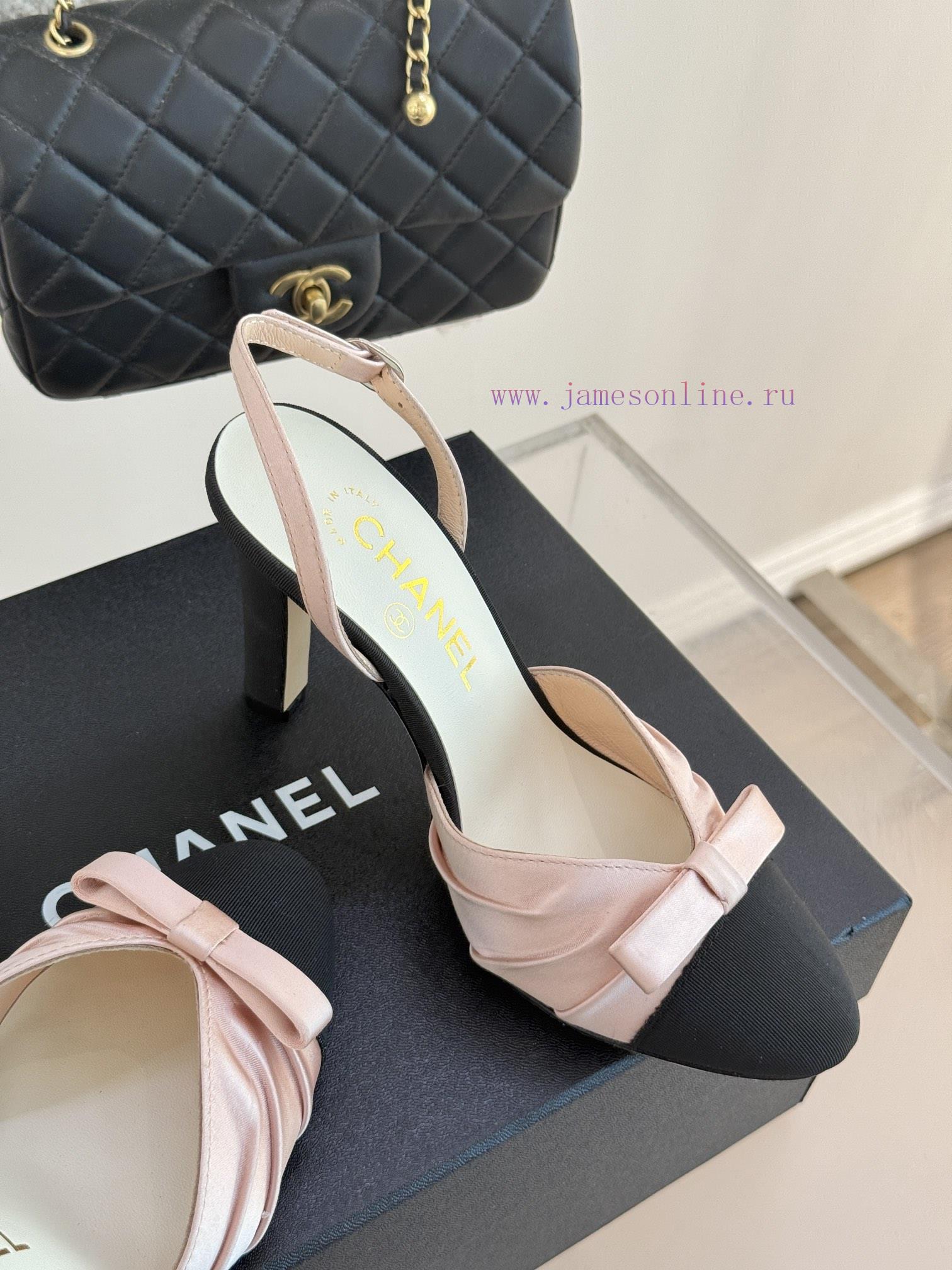 σπινα παντοφλα | Chanel | Chanel 25C Early Spring New ProductSatin Bow Sandals SeriesThe French Style Is So Beau gzd8frd4 | παπουτσια χαντμπολ kempa - Image 6