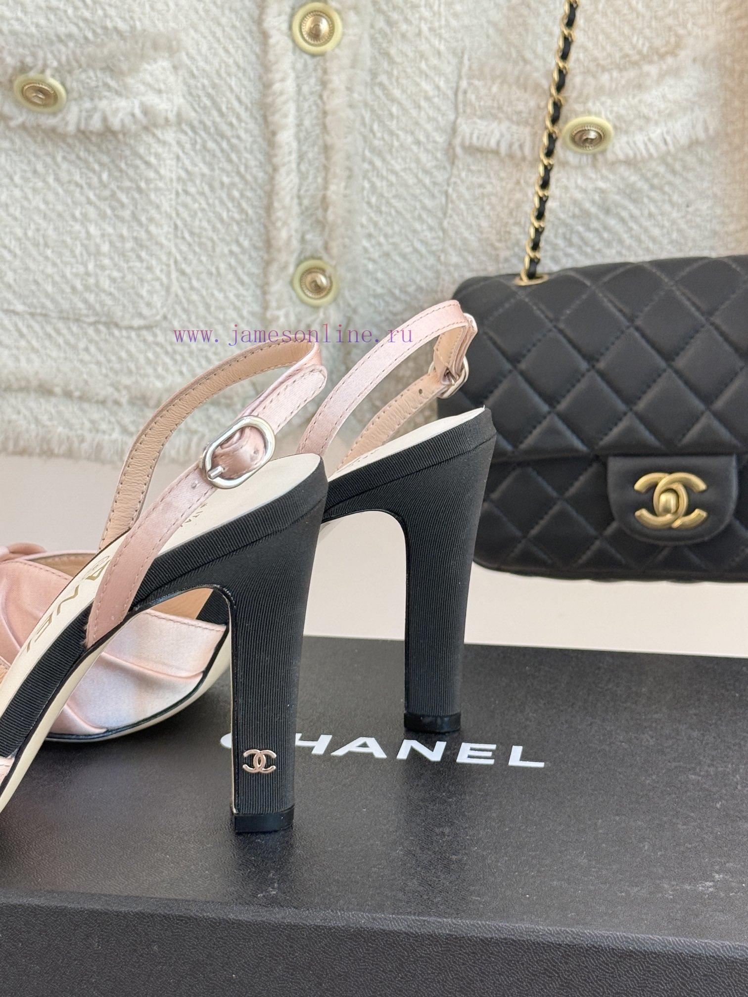 σπινα παντοφλα | Chanel | Chanel 25C Early Spring New ProductSatin Bow Sandals SeriesThe French Style Is So Beau gzd8frd4 | παπουτσια χαντμπολ kempa - Image 7