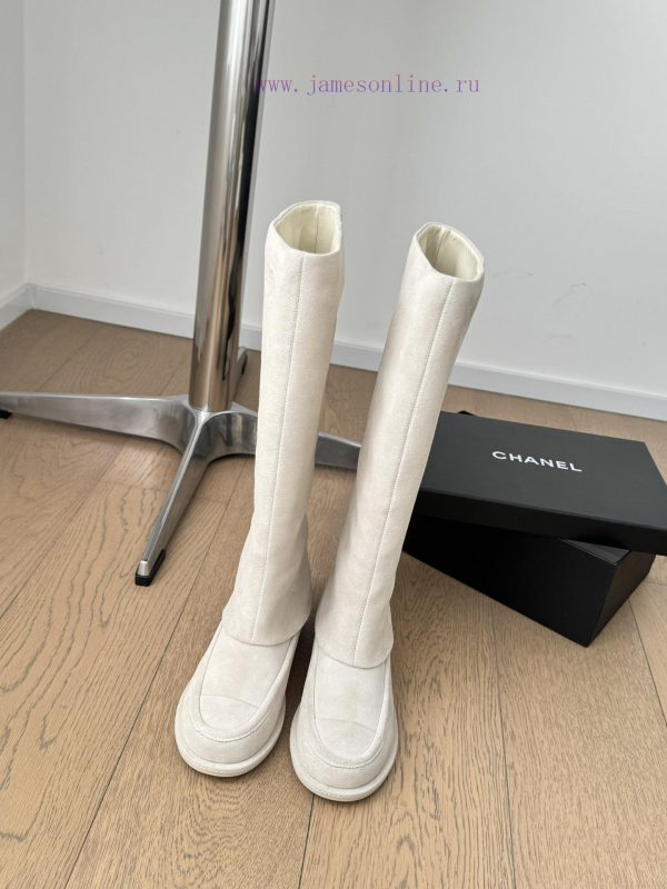 κοκκασ παπουτσια τουμπα | Chanel 25C Early Spring New Collection Most Beautiful Suede BootsChanel's Life Boots Are Truly z1dgab2d | παπουτσια νεα κολεξιον