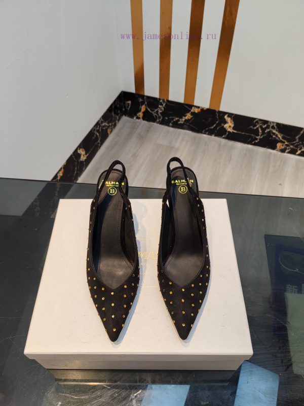 εκδρομικο μποτακι | Step 3 𝘽𝙖𝙡 * 𝙖𝙞𝙣 Balmain 2024 Spring/Summer Fashion Show Original Metal Buckle High Heel Slippe y61wccy0 | ανδρικσ μποτακια