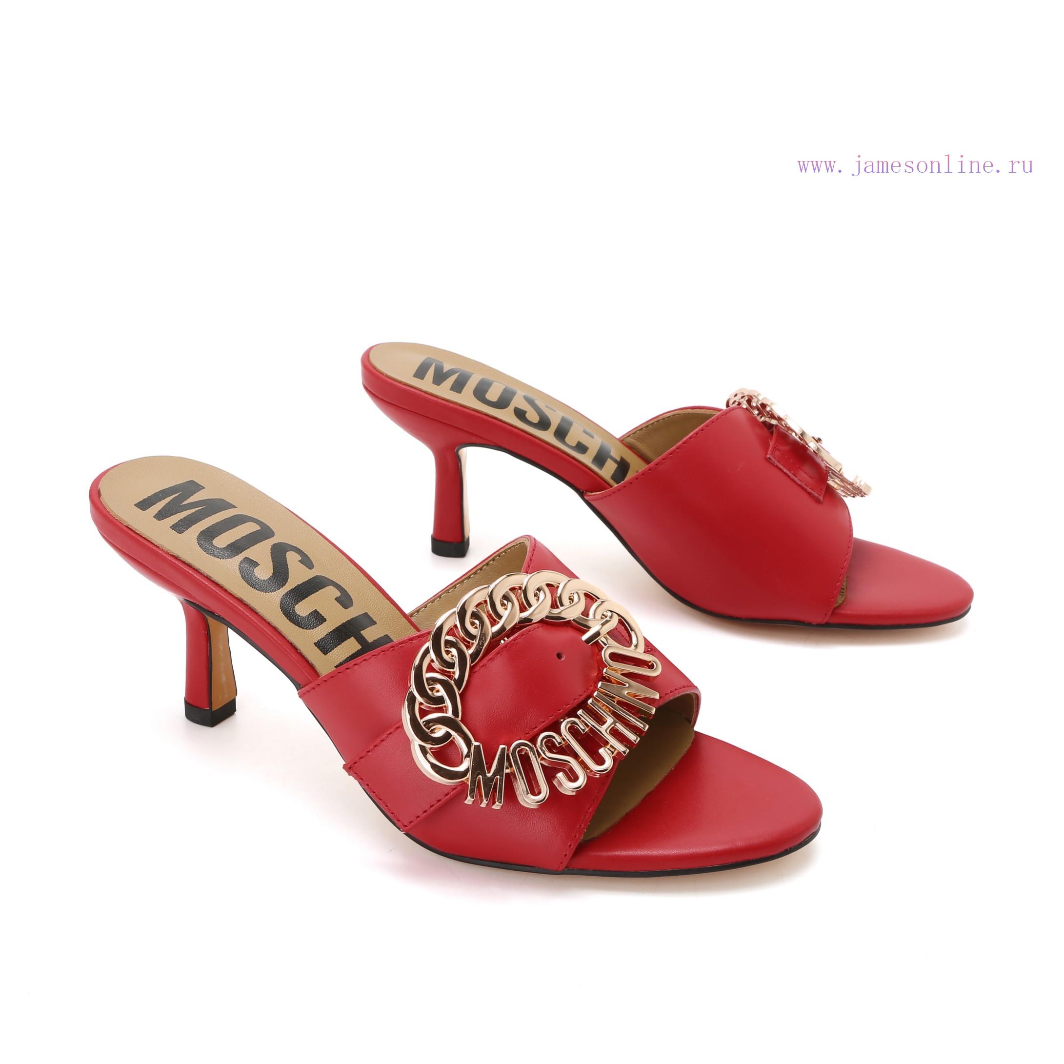 μπότες γαλότσες στήθους για ψάρεμα oem 3542 | A New 3MOSCHINO Mid Heel Shoe Fashionable And Versatile Made Of Cowhide Fabric And Padded With 4waqfxh5 | ivet shop παπουτσια - Image 5