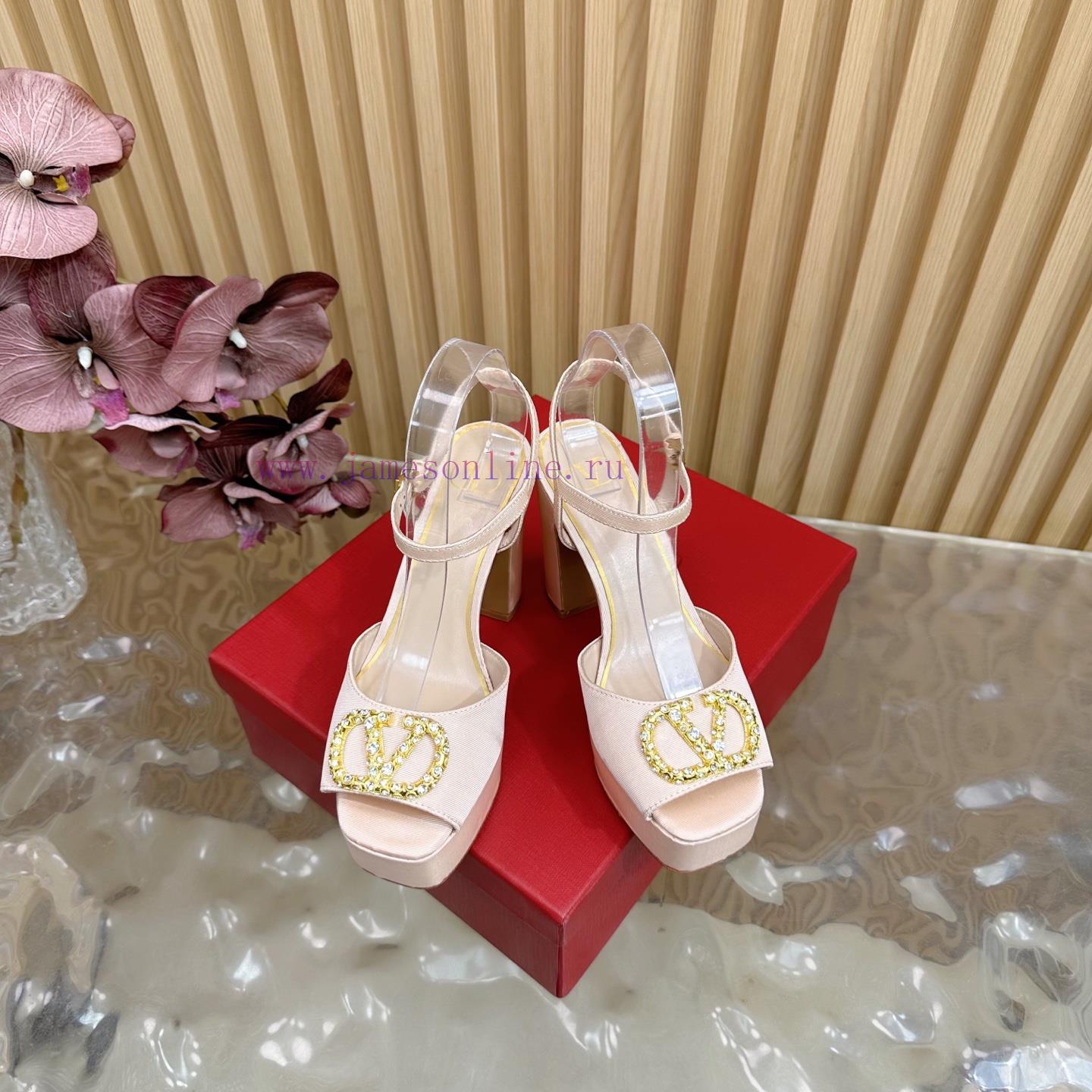 ανδρικα μποτακια με στρογγυλη μυτη | Valentino Classic V-Buckle Hate Sky High Waterproof Platform High Heel Sandals ️ Classic V-Buck 33yptkof | τακουνι expres βηλαρα ιωαννινα - Image 3