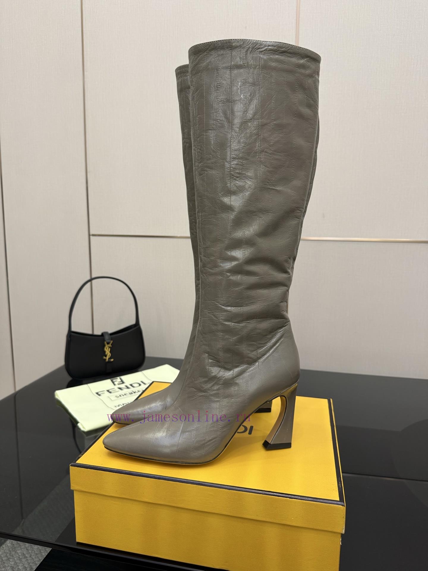 adidas παιδικο μποτακι | FENDI Arco Blind Eel Leather BootsThis Cylindrical Boot Features A Tapered Toe And High Heel De uvgyz4n2 | δυο ποδια σε ενα παπουτσι - Image 3