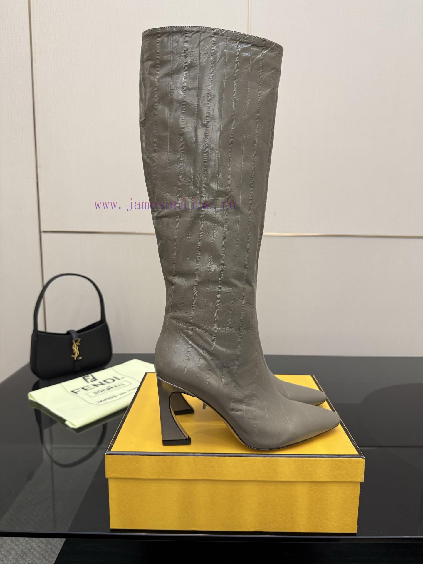 adidas παιδικο μποτακι | FENDI Arco Blind Eel Leather BootsThis Cylindrical Boot Features A Tapered Toe And High Heel De uvgyz4n2 | δυο ποδια σε ενα παπουτσι - Image 6