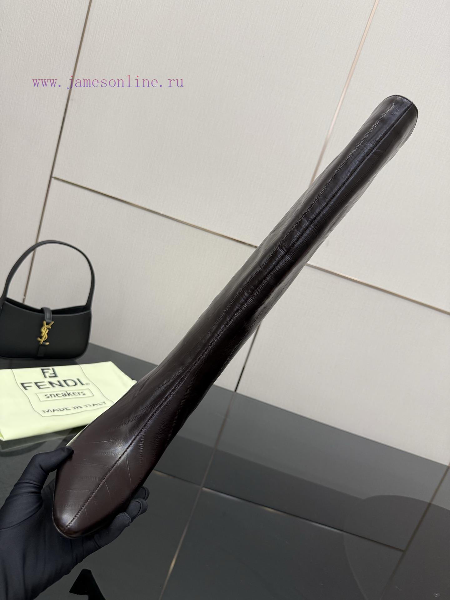 γυναικεια πεδιλα sonax microfiber navy | FENDI Arco Blind Eel Leather BootsThis Cylindrical Boot Features A Tapered Toe And High Heel De 4w5138o3 | 24 5 εκατοστα τι νουμερο παπουτσι - Image 8