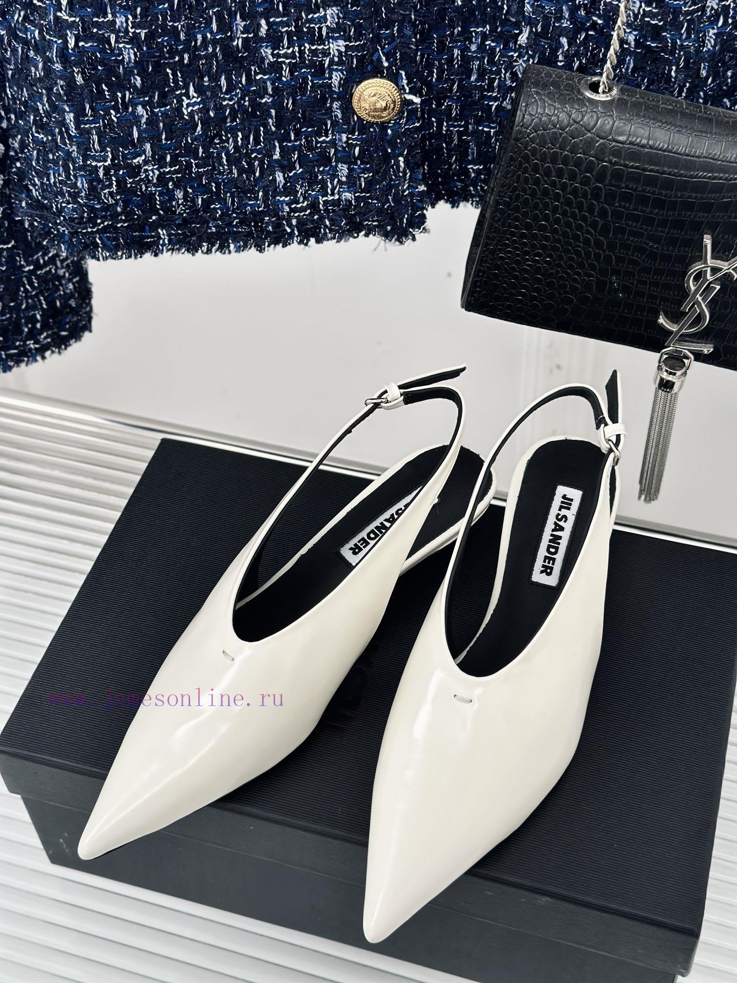 χαραλασ παπουτσια | JILSANDE * New Product Of Jilsanda 24SKitten And Pointed SandalsThe Shoe Upper Is Made Of Impor ked00fxa | πεδιλα νακ 2017 - Image 3