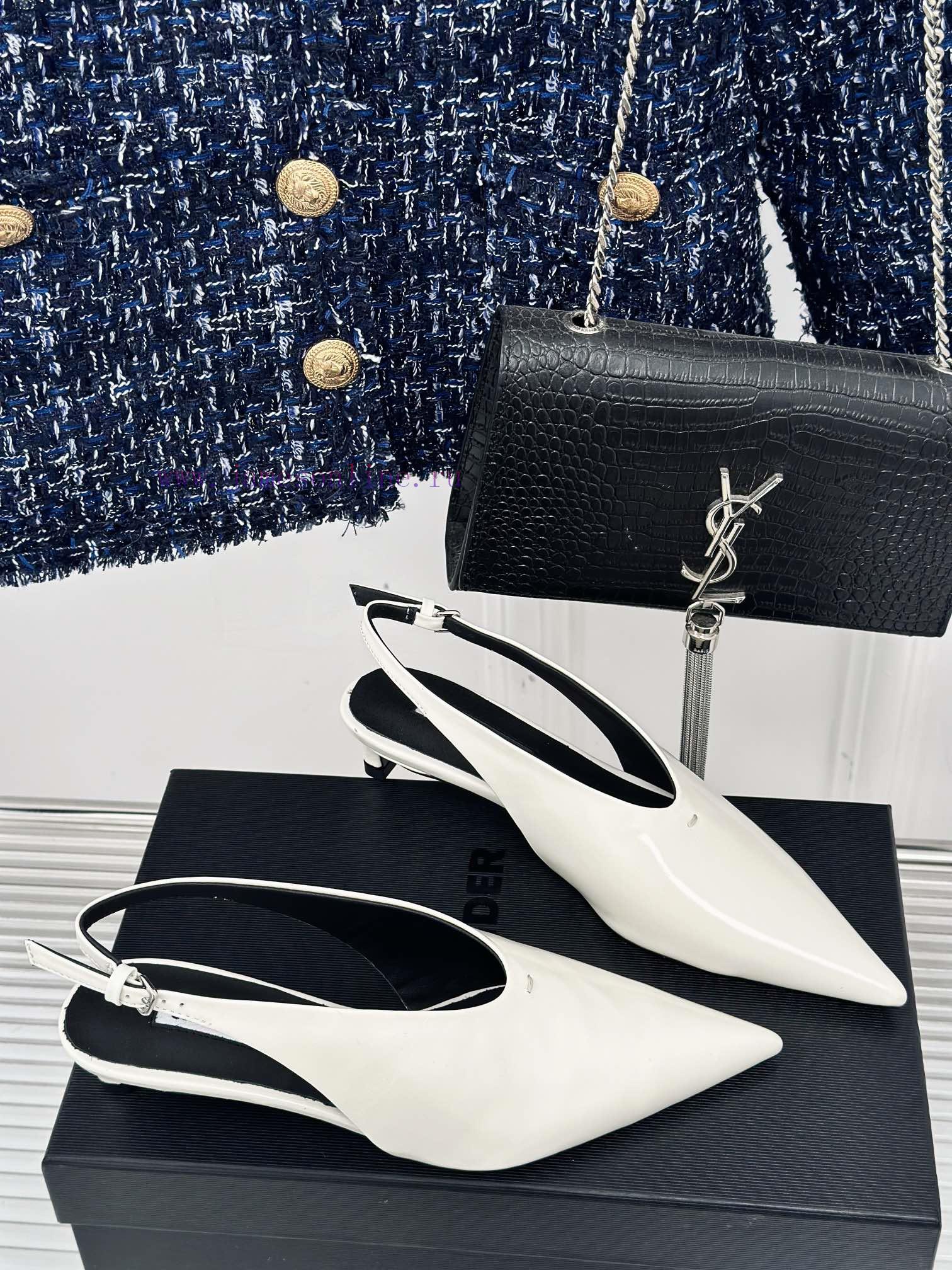 χαραλασ παπουτσια | JILSANDE * New Product Of Jilsanda 24SKitten And Pointed SandalsThe Shoe Upper Is Made Of Impor ked00fxa | πεδιλα νακ 2017 - Image 4