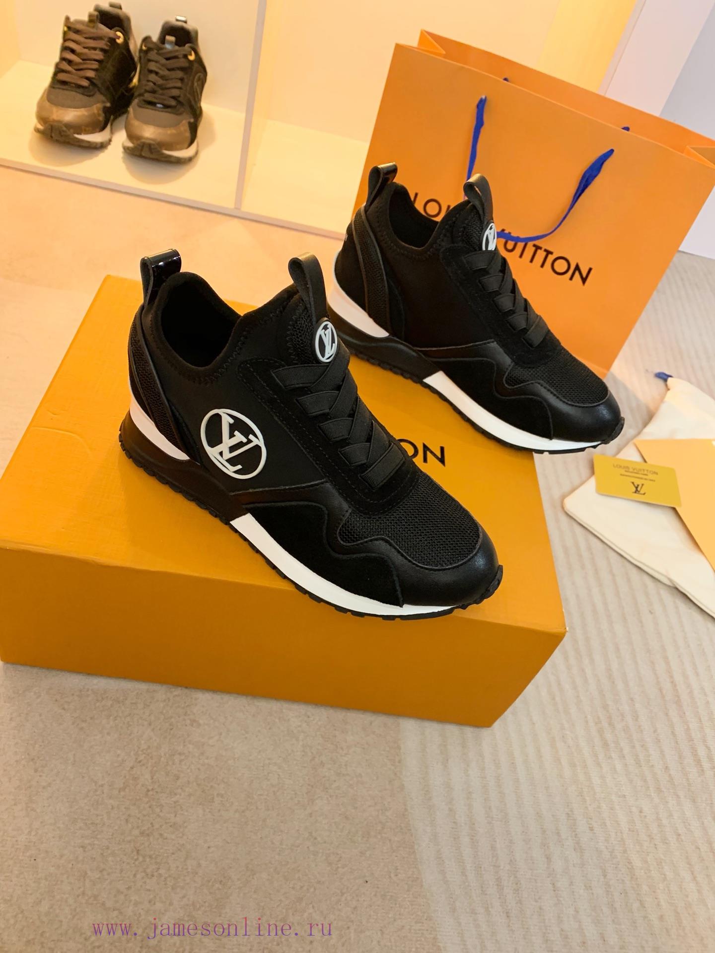 πεδιλα κοριτσι μαλακά | Louis Vuitton's Run Away Sneakers Blend Cowhide Elastic Chloroprene Rubber Fabric And Technolog pnvmkitl | παπουτσια oxford με τακουνι και φούστα - Image 4