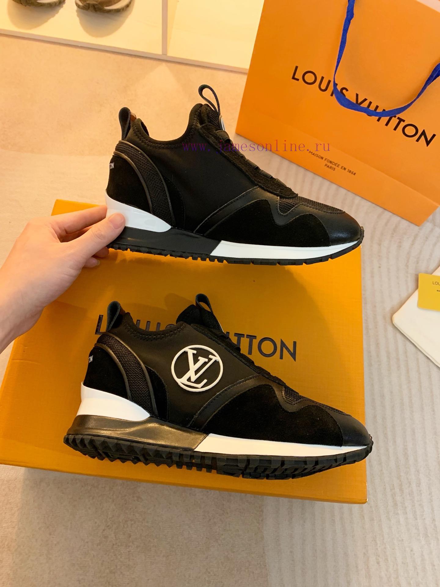 πεδιλα κοριτσι μαλακά | Louis Vuitton's Run Away Sneakers Blend Cowhide Elastic Chloroprene Rubber Fabric And Technolog pnvmkitl | παπουτσια oxford με τακουνι και φούστα - Image 6