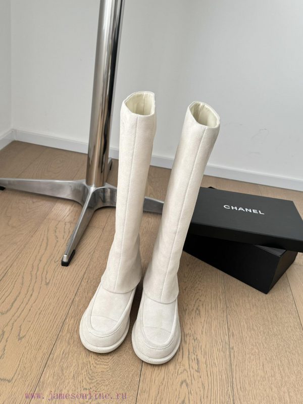 μποτηδεσ | Chanel 25C Early Spring New Collection Most Beautiful Suede BootsChanel's Life Boots Are Truly ualb5pt9 | φακτορι αουτλετ παπουτσια