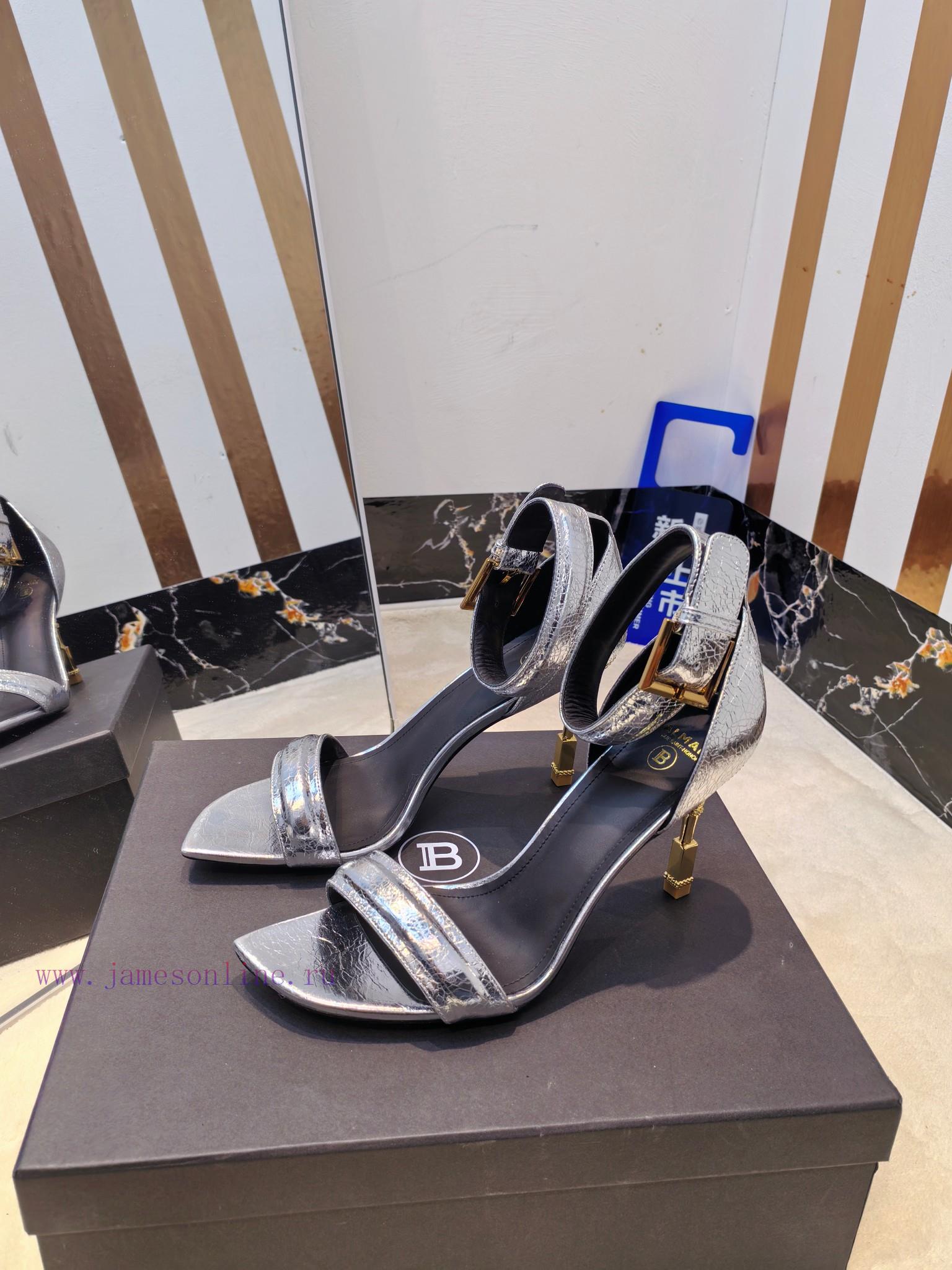 ζακρετ παπουτσια μπασκετ | Out Balmain Autumn/Winter 2025 Fashion Moon Head Metal Heel SandalsBrand Balmain 𝘽𝙖𝙡𝙢𝙖𝙞𝙣 By Fre wwy9z4b2 | παπουτσια πεζοποριασ βουνου - Image 4