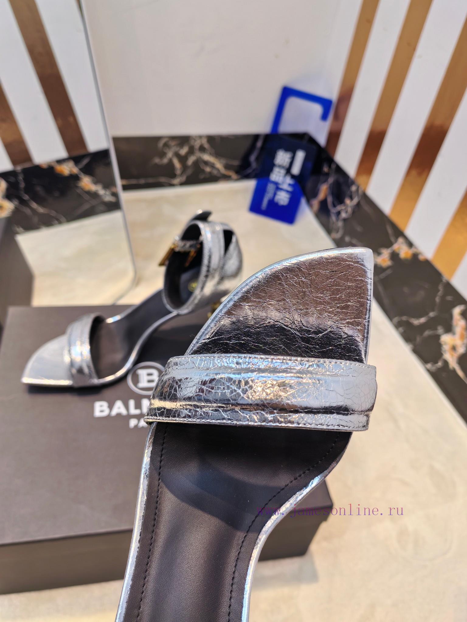 ζακρετ παπουτσια μπασκετ | Out Balmain Autumn/Winter 2025 Fashion Moon Head Metal Heel SandalsBrand Balmain 𝘽𝙖𝙡𝙢𝙖𝙞𝙣 By Fre wwy9z4b2 | παπουτσια πεζοποριασ βουνου - Image 5