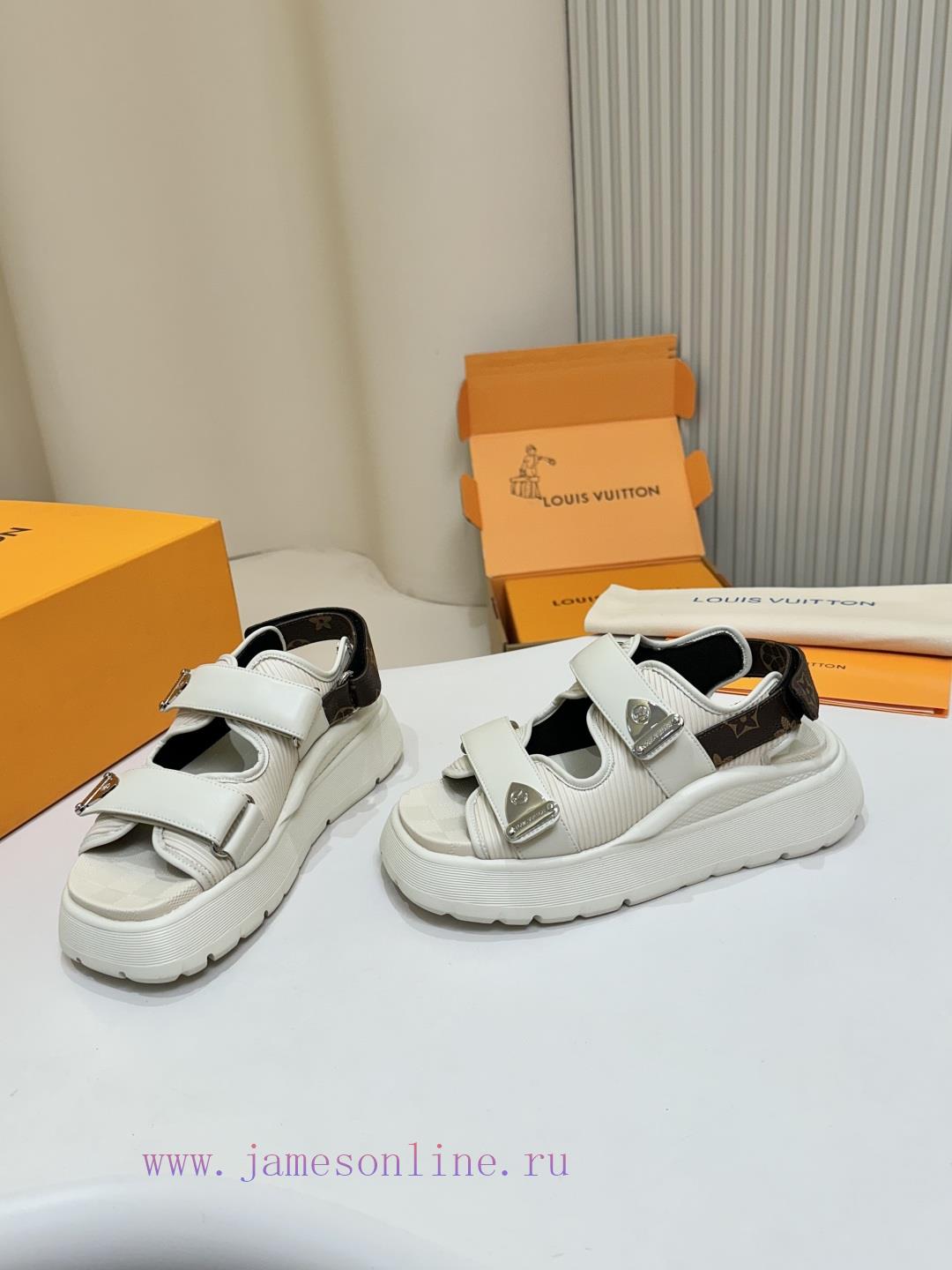 παντοφλες arena intersport | A Must-have For Summer LV Louis Vuitton Women's Sandals Exude A Sense Of Luxury**Original Fabri fptkrvpp | καλοκαορινα μποτακια - Image 3